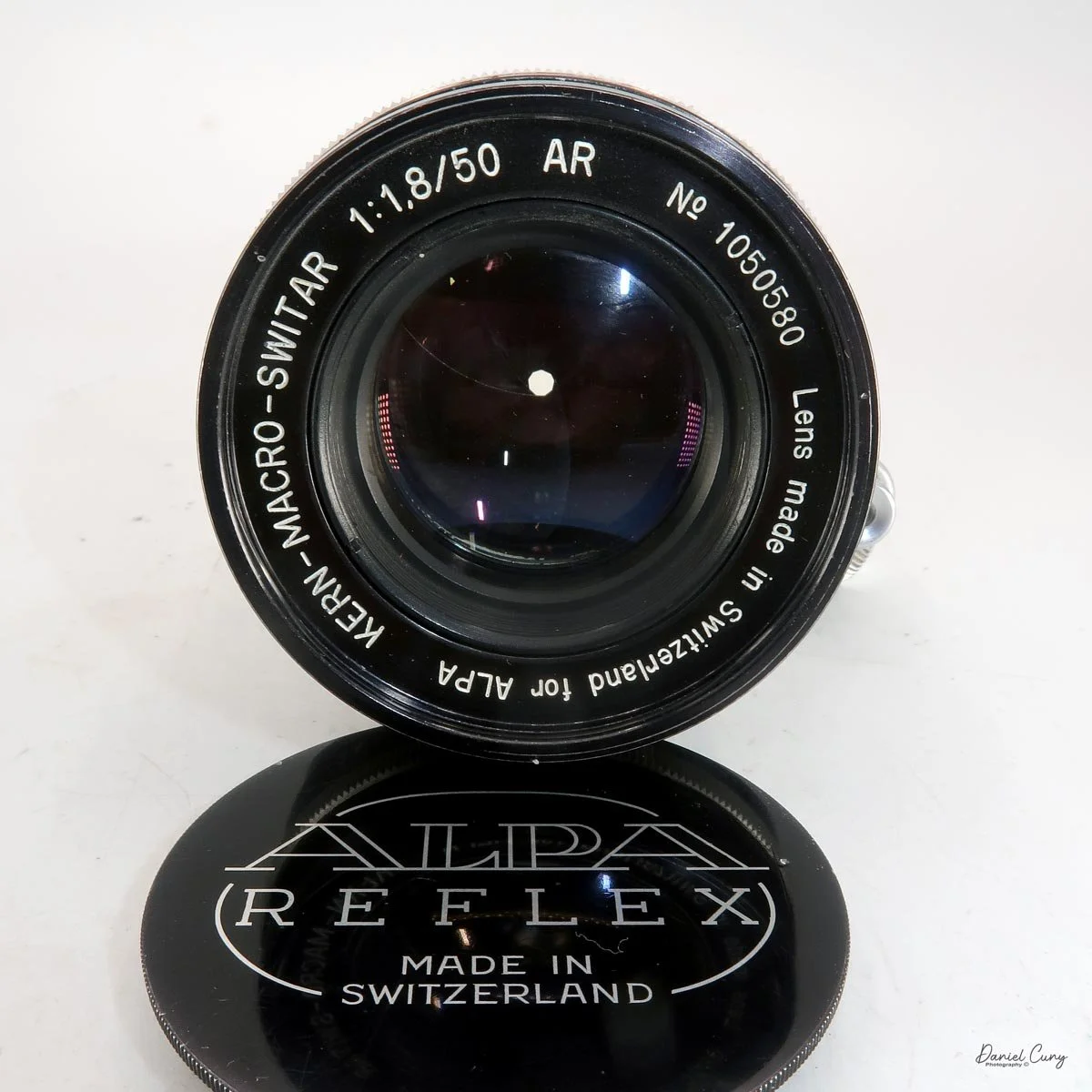 Kern Macro Switar 50mm f/1.8 lens &amp; cap