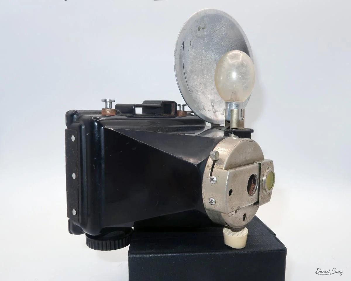 Different angles of the Dover No. 620-A camera
