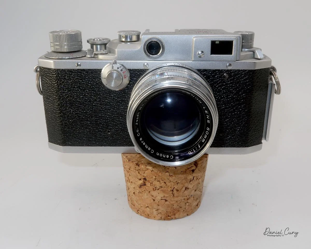 Different angles of the Canon IV Sb camera.