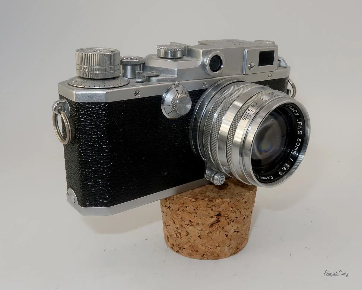 Different angles of the Canon IV Sb camera.