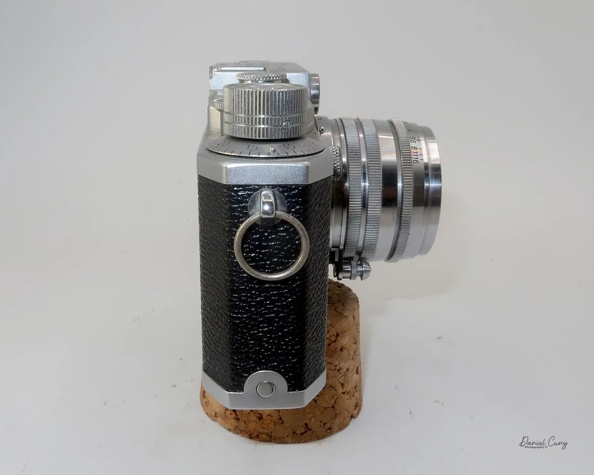 Different angles of the Canon IV Sb camera.