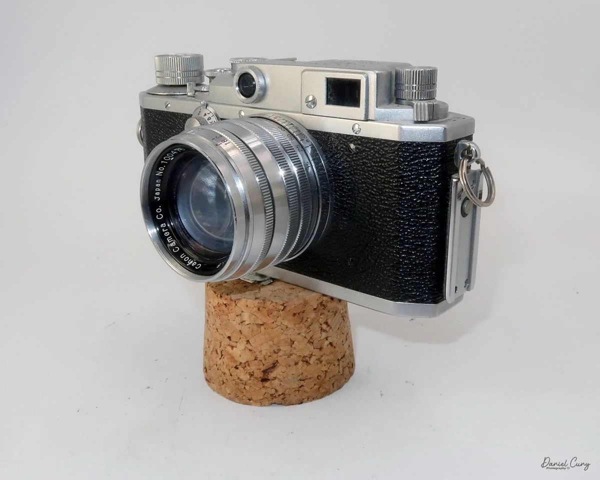 Different angles of the Canon IV Sb camera.