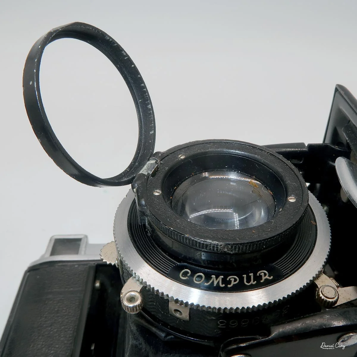 Deluxe filter ring flipped up