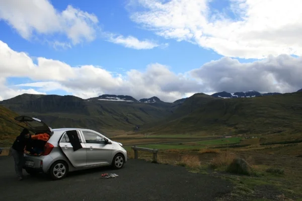 Notre petite Kia Picanto manuelle.