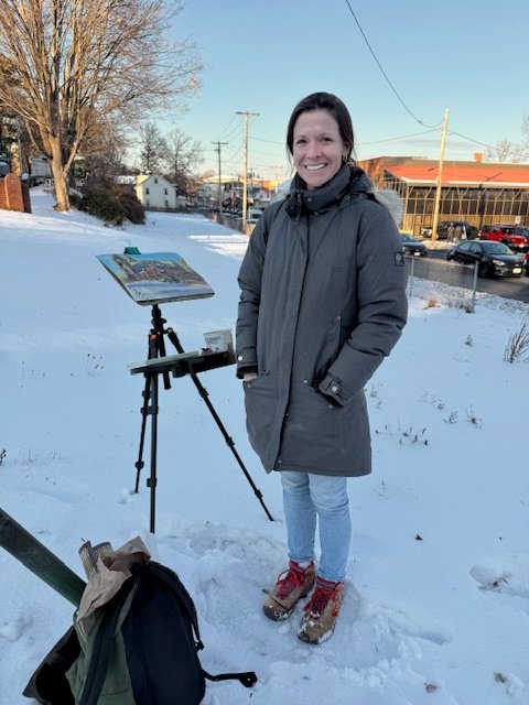 Just above freezing in Northampton, MA