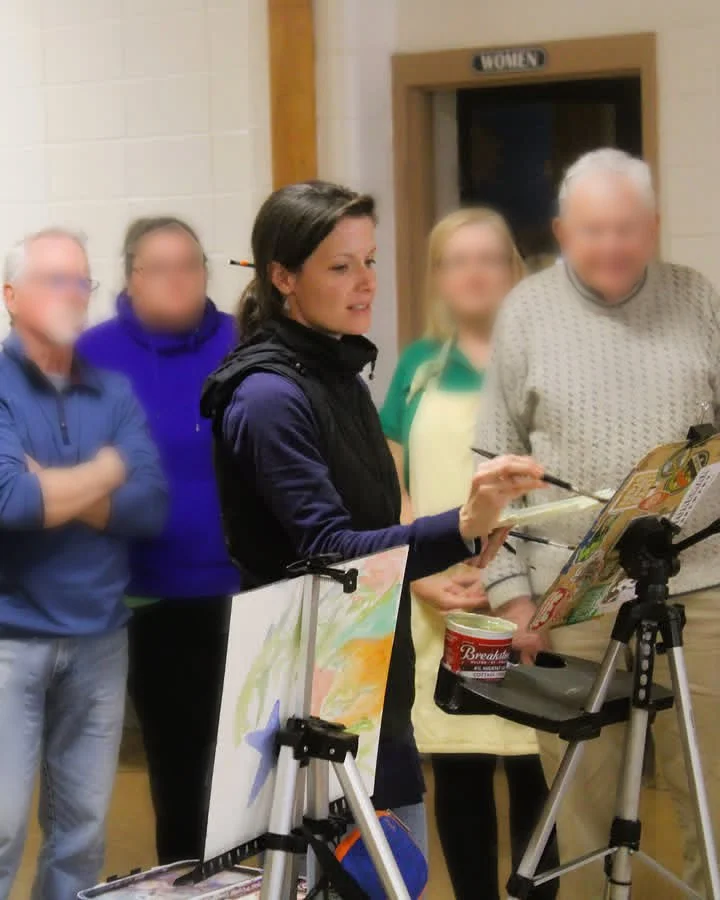 Teaching for the Summerville Artist Guild