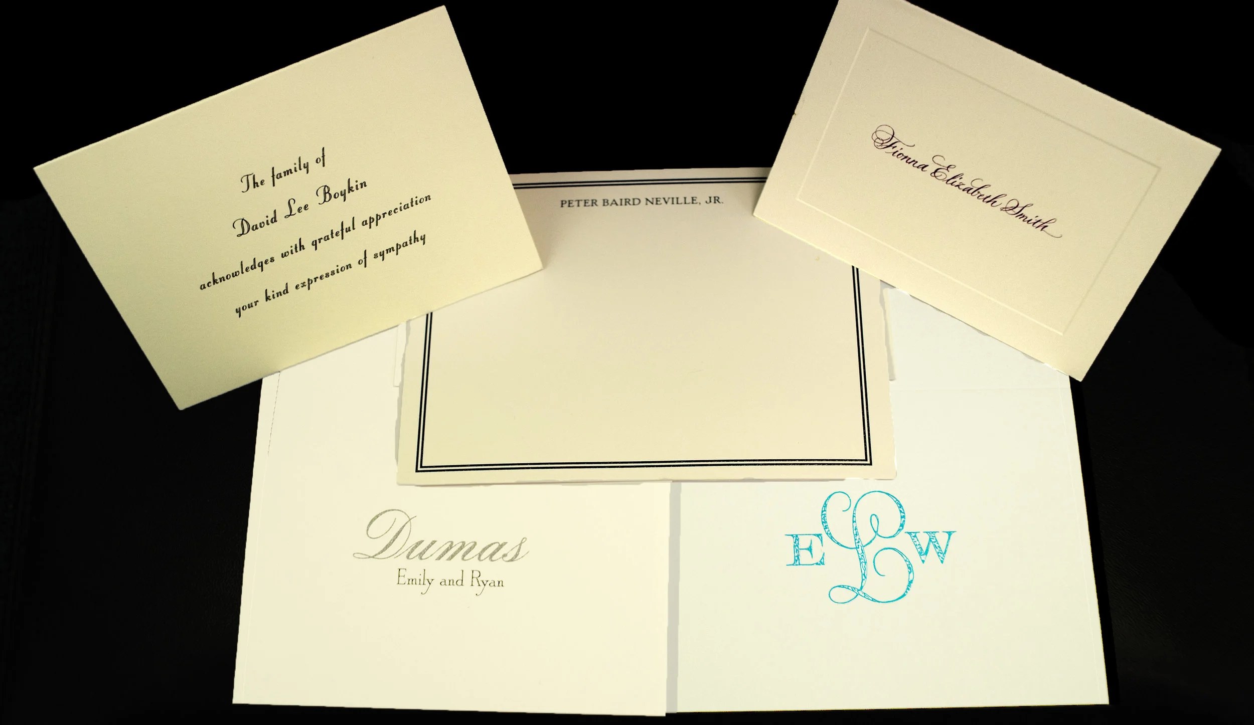 Stationery — Reaves Engraving
