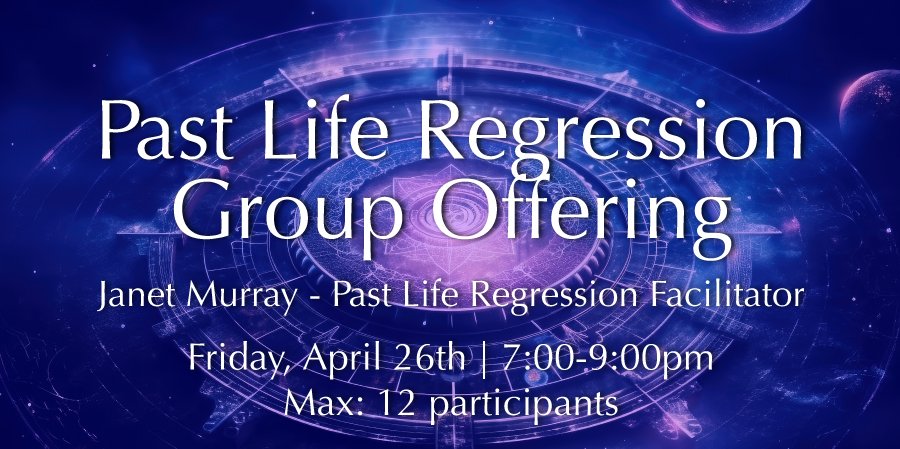 Past life regression group offering