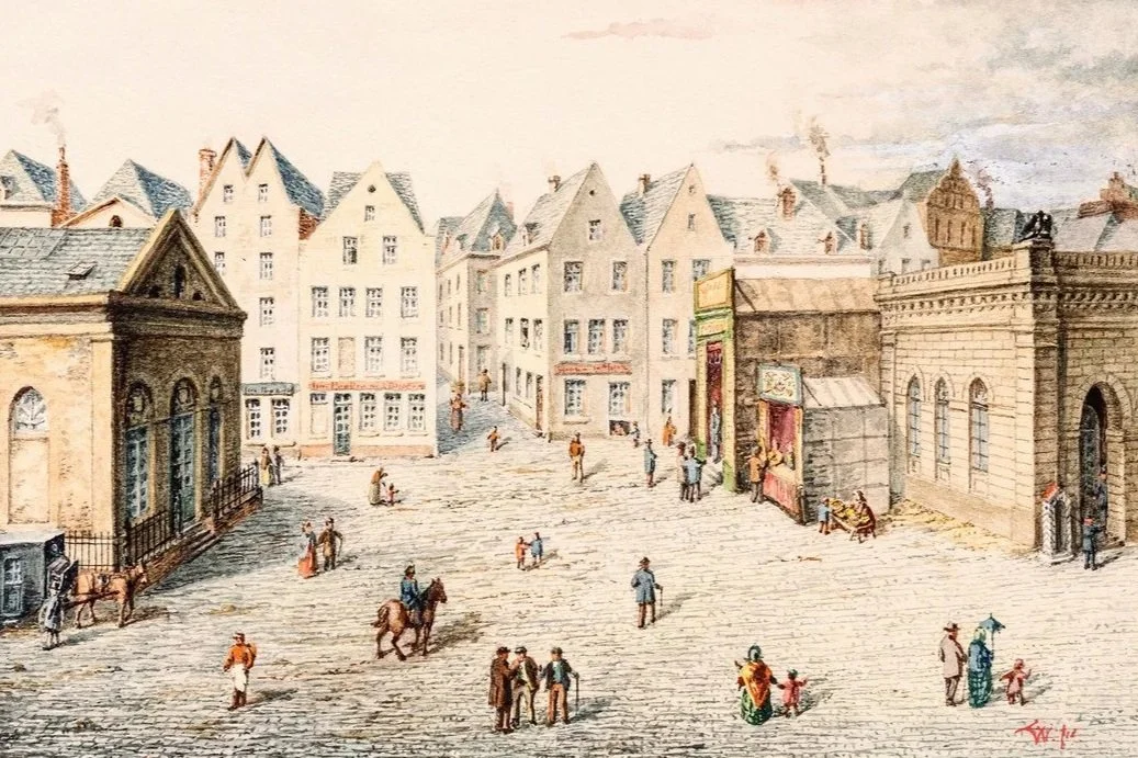 Vom Wasserarm zum pulsierenden Stadtplatz – Der Heumarkt