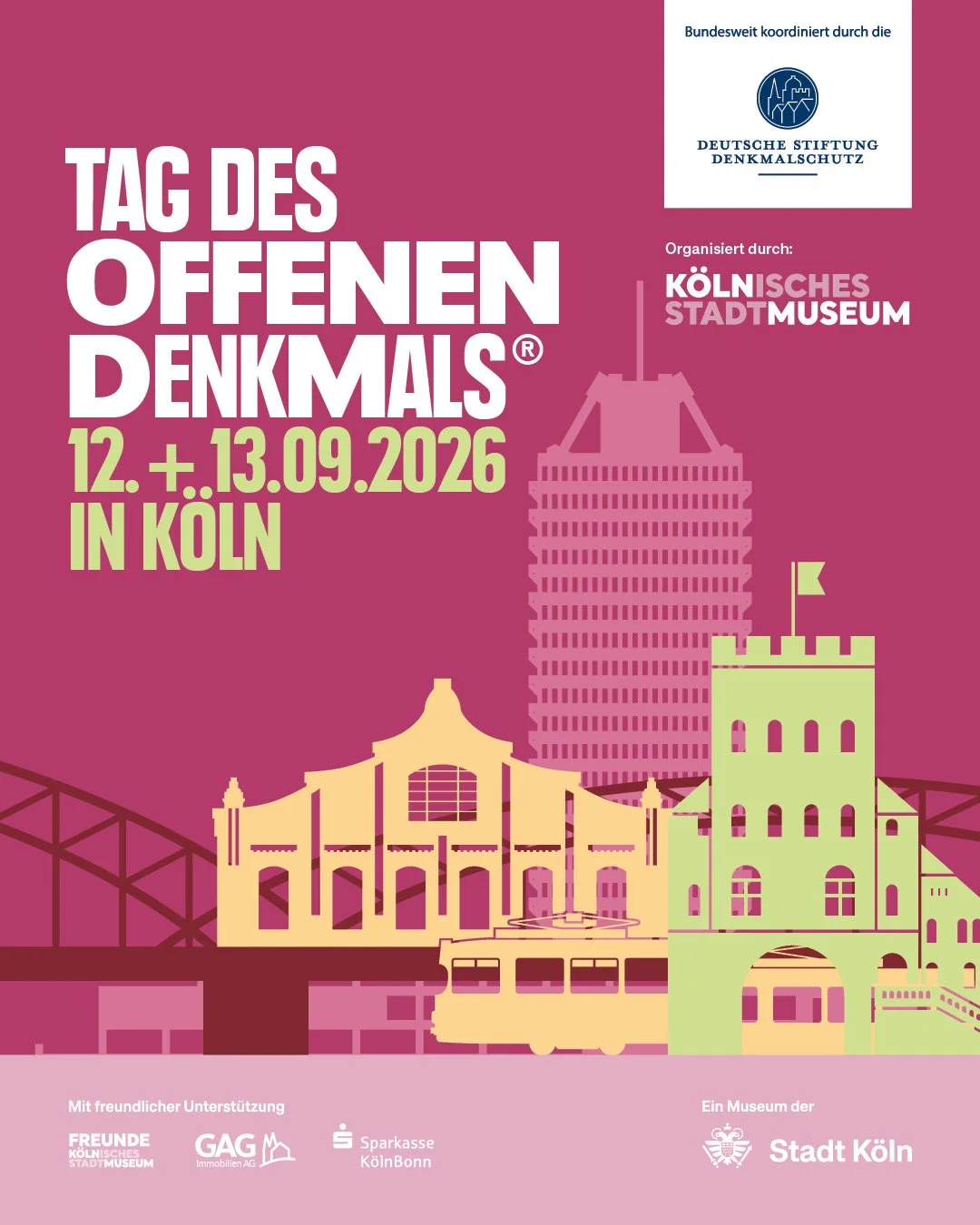 Kölner Museumsnacht, Samstag. 7. November 2026 (Kopie)