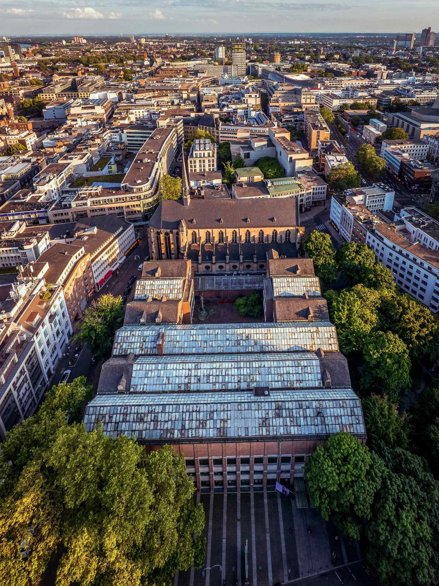 Luftaufnahme des Kolpingplatzes