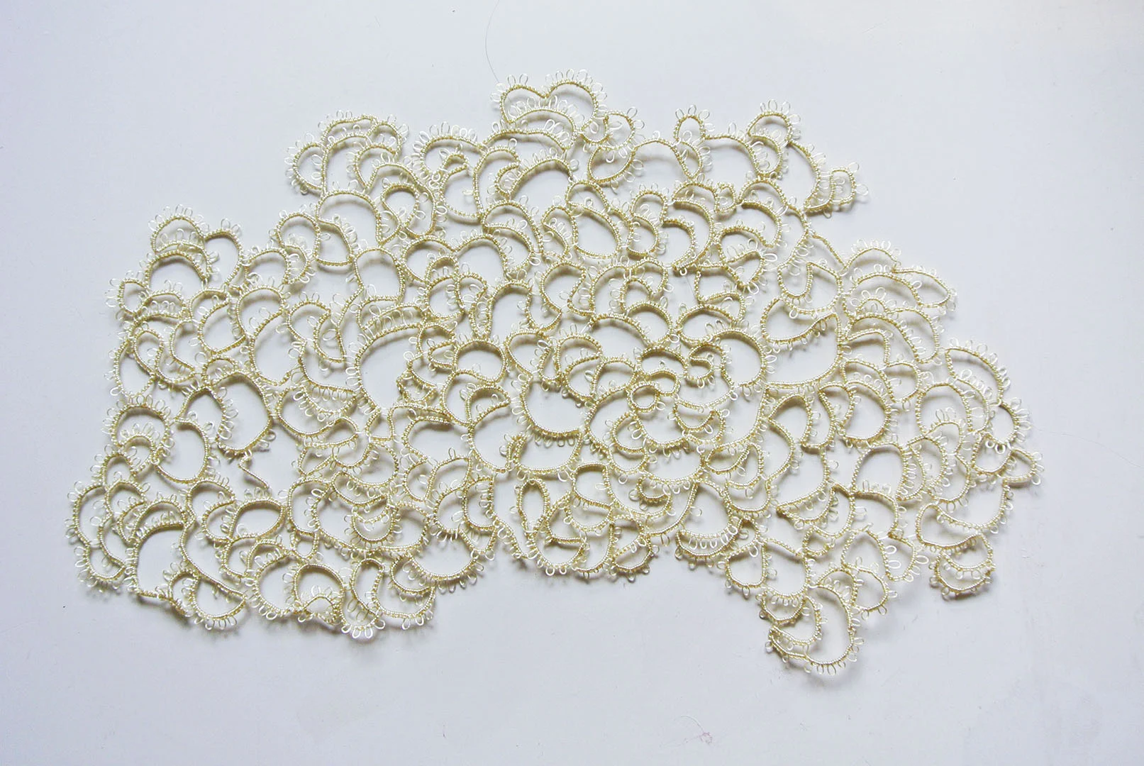 Freeform Tatting in PVC