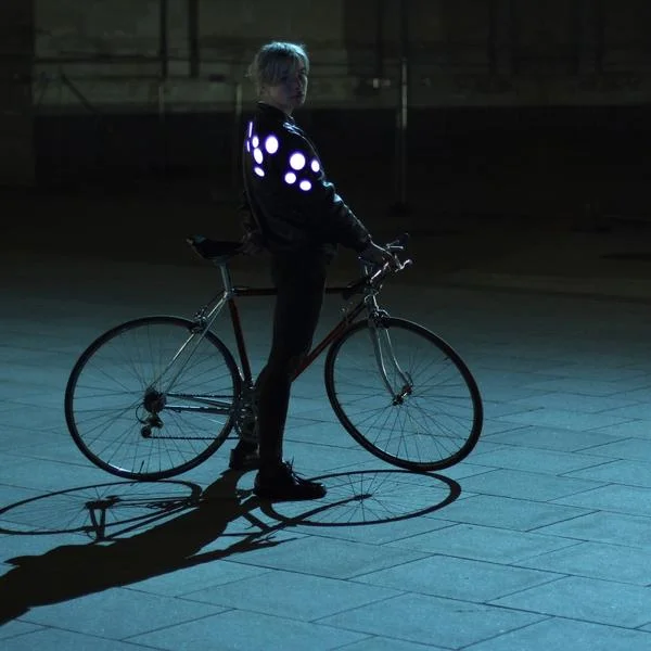 small reflective badge 