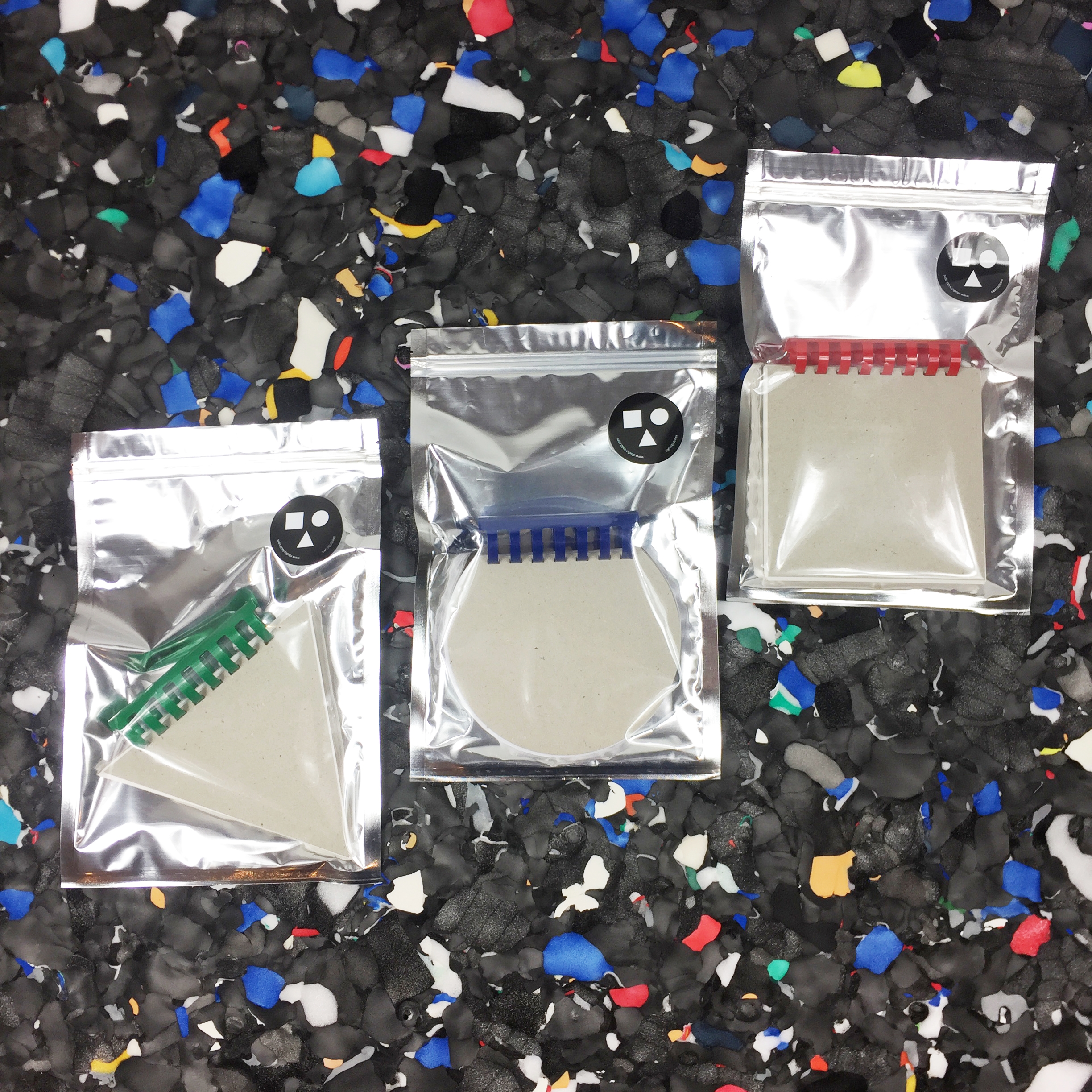 Red Square design notebook