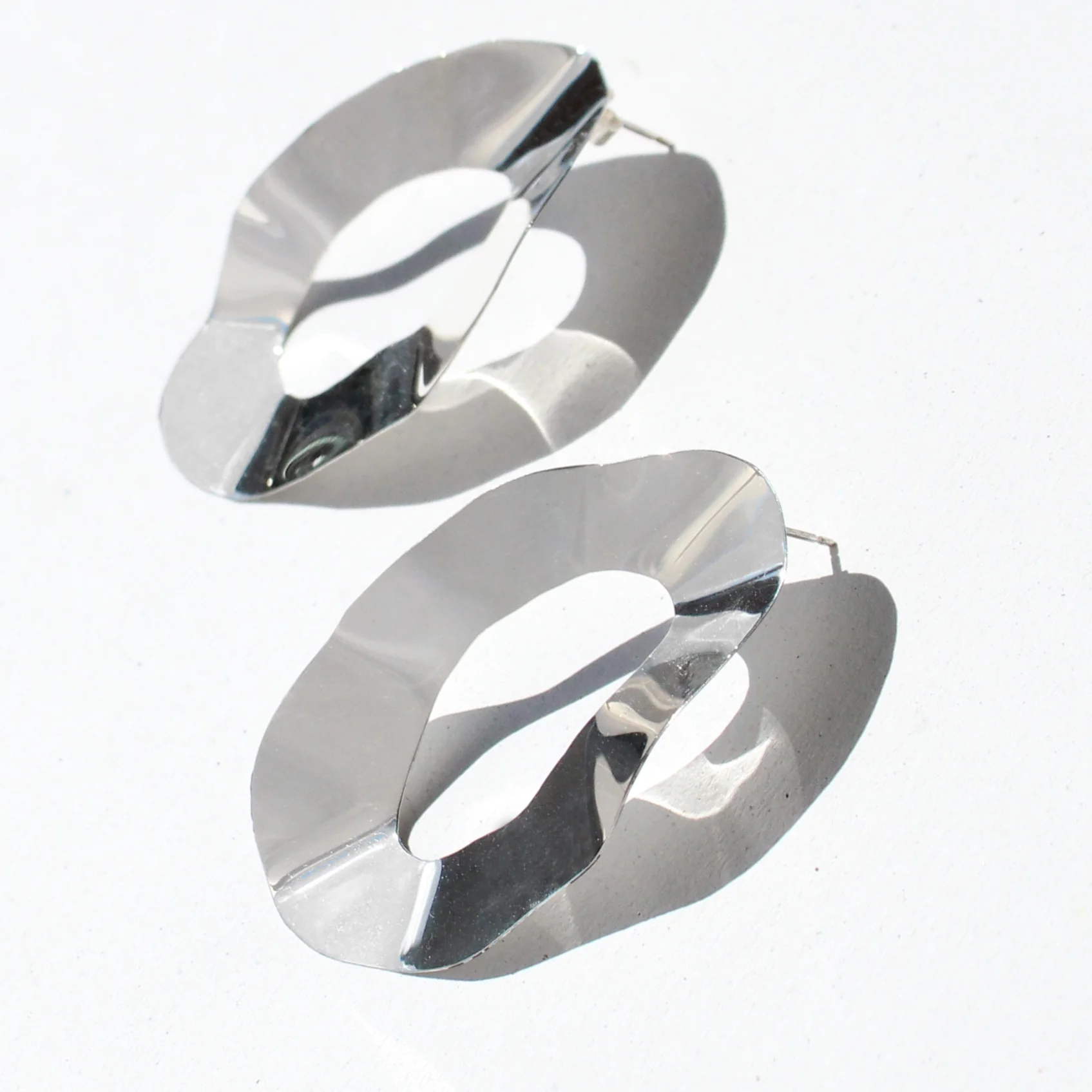 Organic Hepworth silver Earring