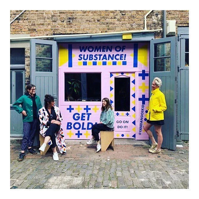 ✨ We have had the most amazing couple of days ✨

@fandangoekid aka Annie graced us with her talents and visions to create the most incredible visual for our studio with @rosielom . 💪🏼❤️ doesn&rsquo;t it look bloody great ?? We are part of Brighton&