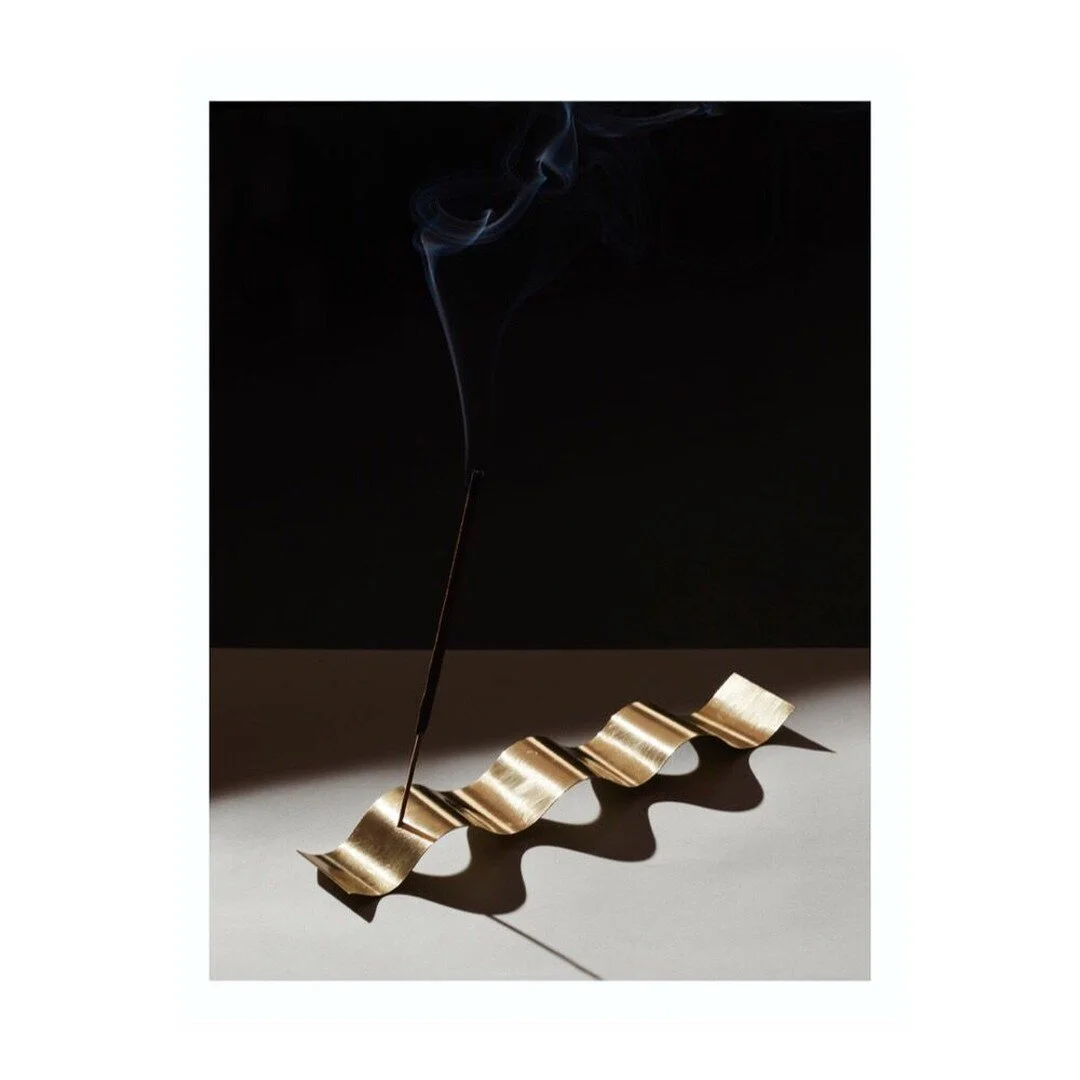 Being able to design a product and make it yourself is a total and utter honour. ⠀
⠀
Me and Tash always wanted to make a practically simple but beautifully sculptured holder. ⠀
⠀
This design felt so right as the ripples of smoke float above, it mirro