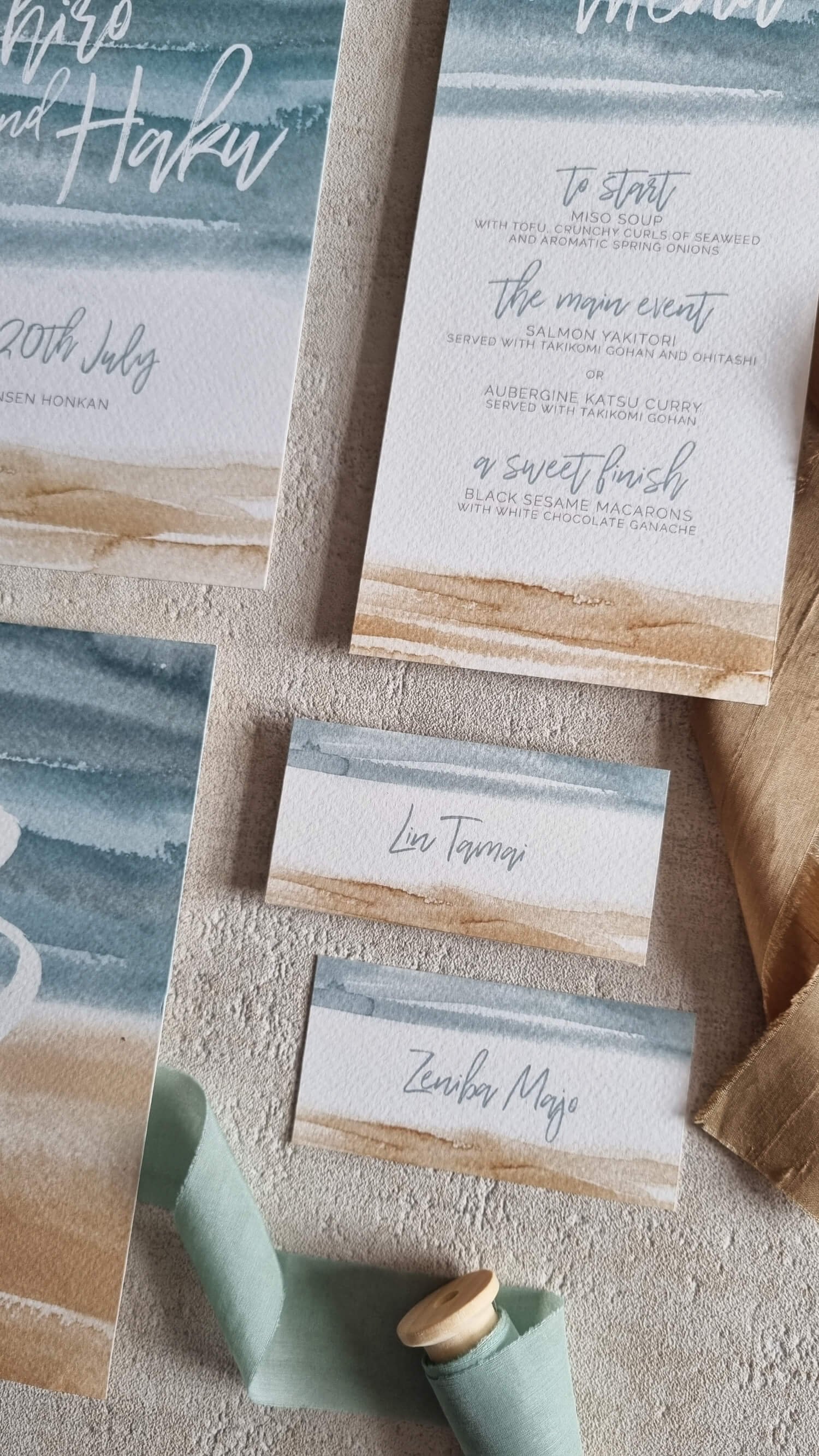 Shoreline Placecard