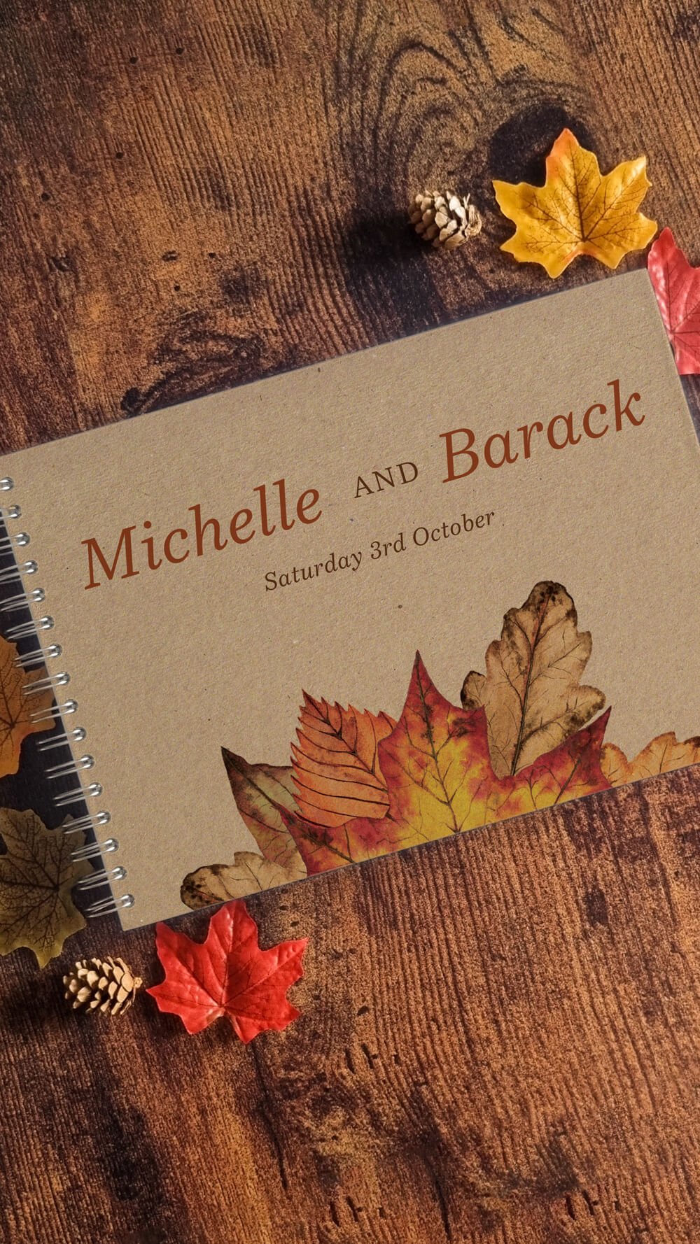 Autumn Leaves Guestbook