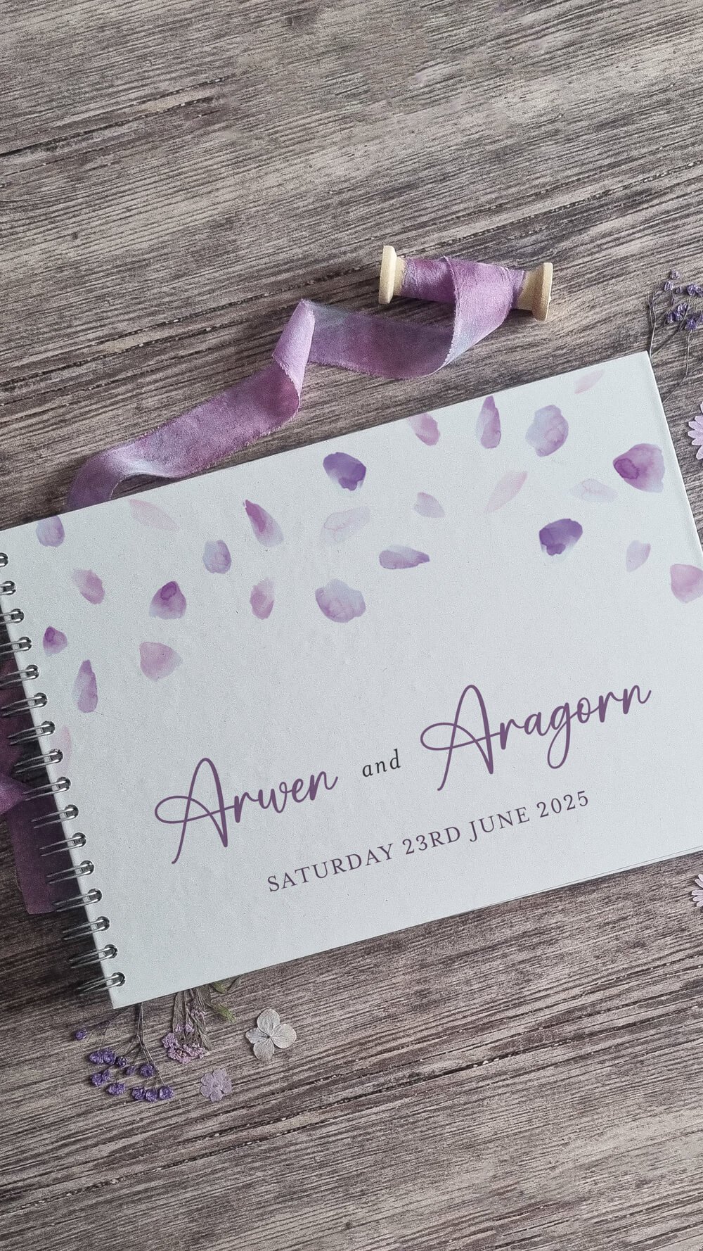 Lavender Petals Guestbook