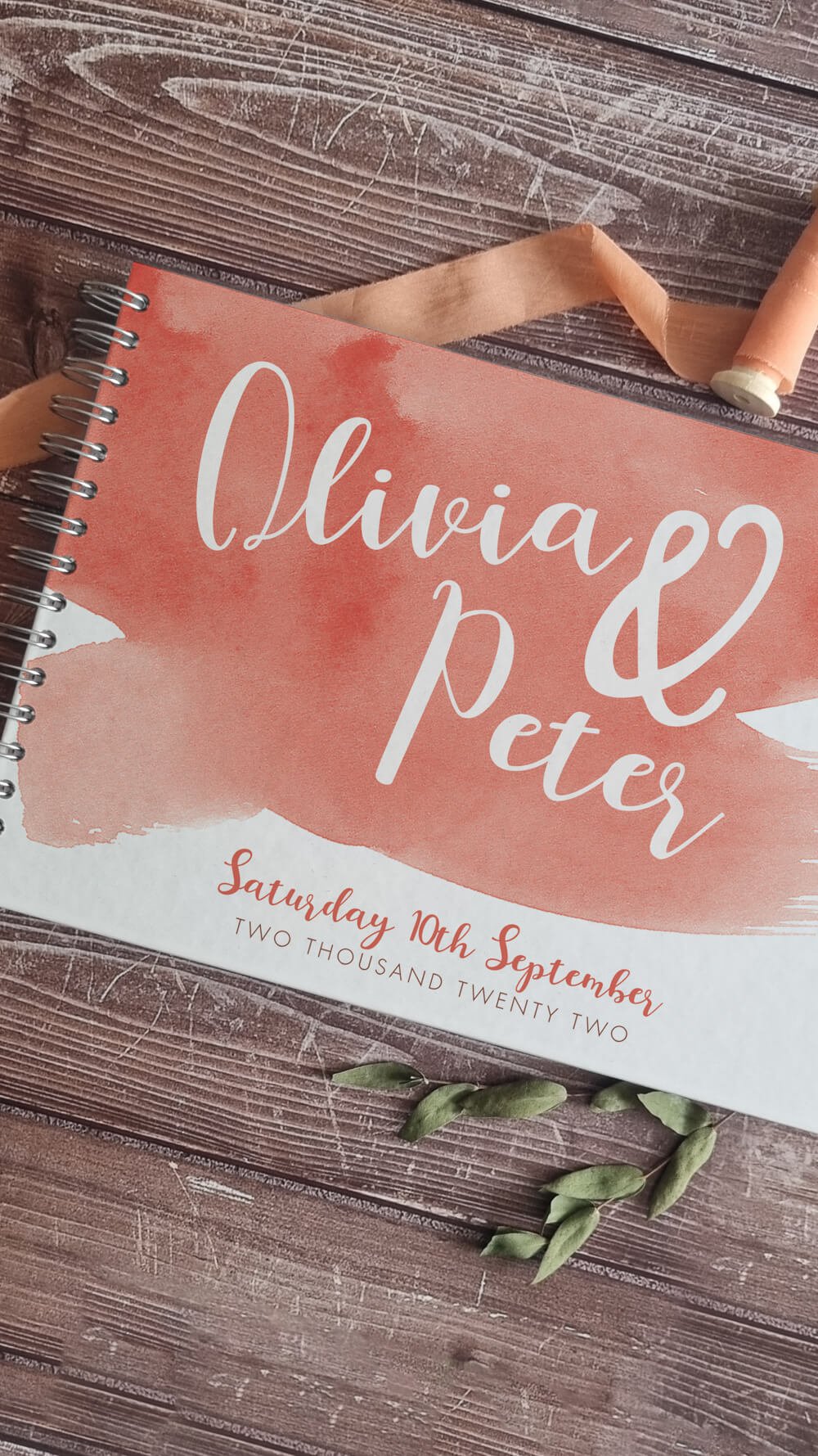 Coral Splash Guestbook