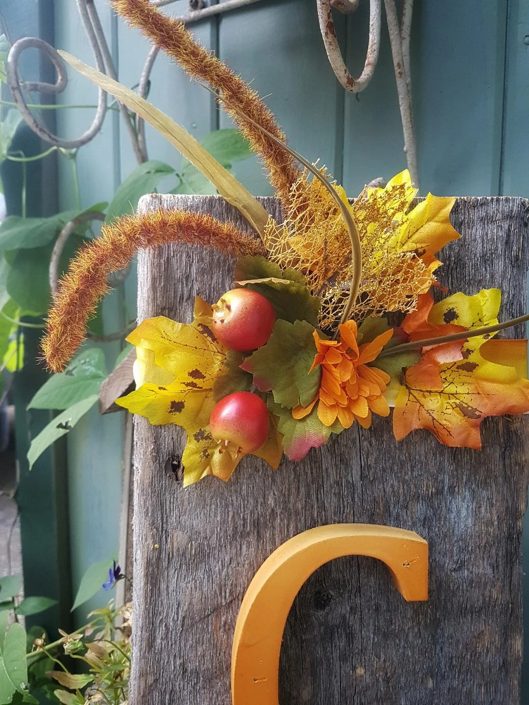 "CORN" Barnboard Sign