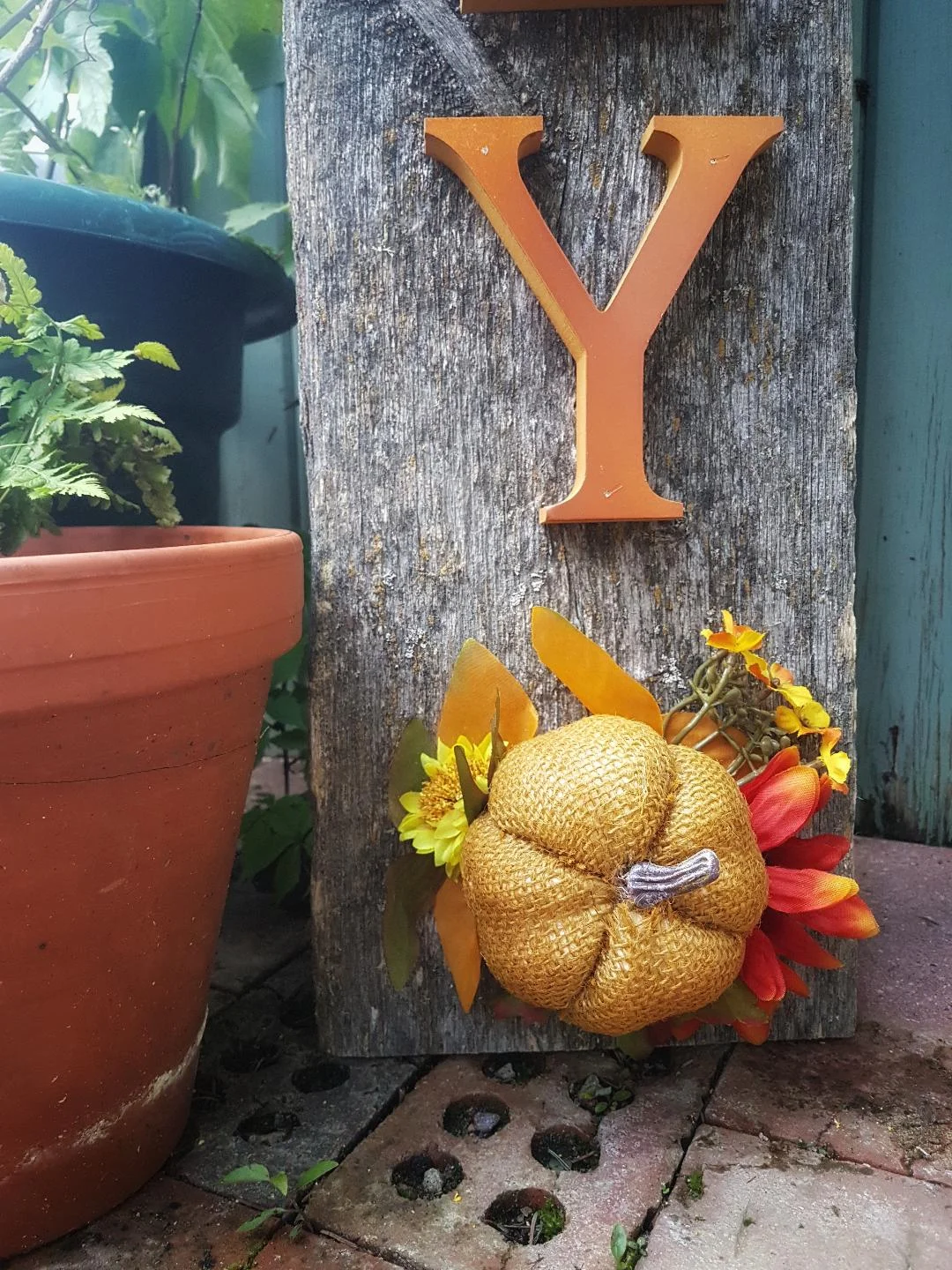 "COZY" Barnboard Sign (Amber)