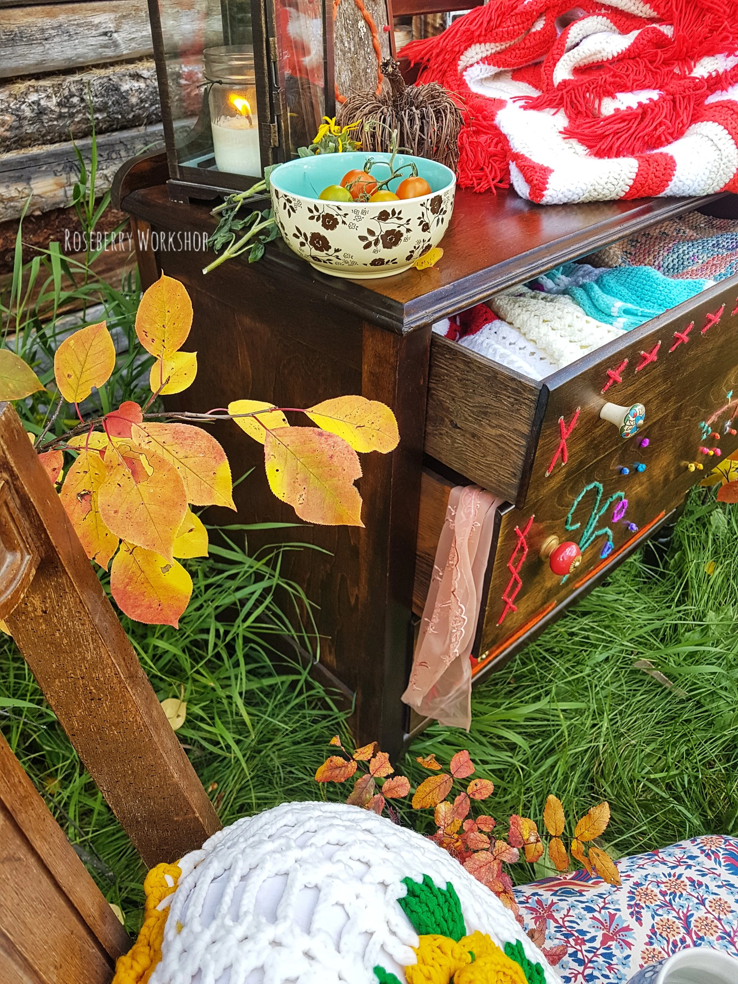 Wildflowers Folklore Dresser