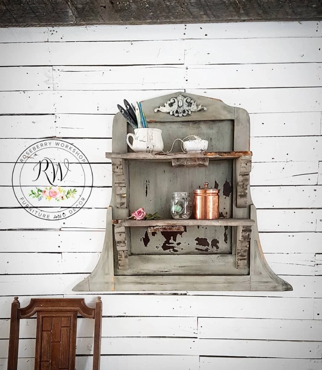 "Old Soul" Wall Shelf