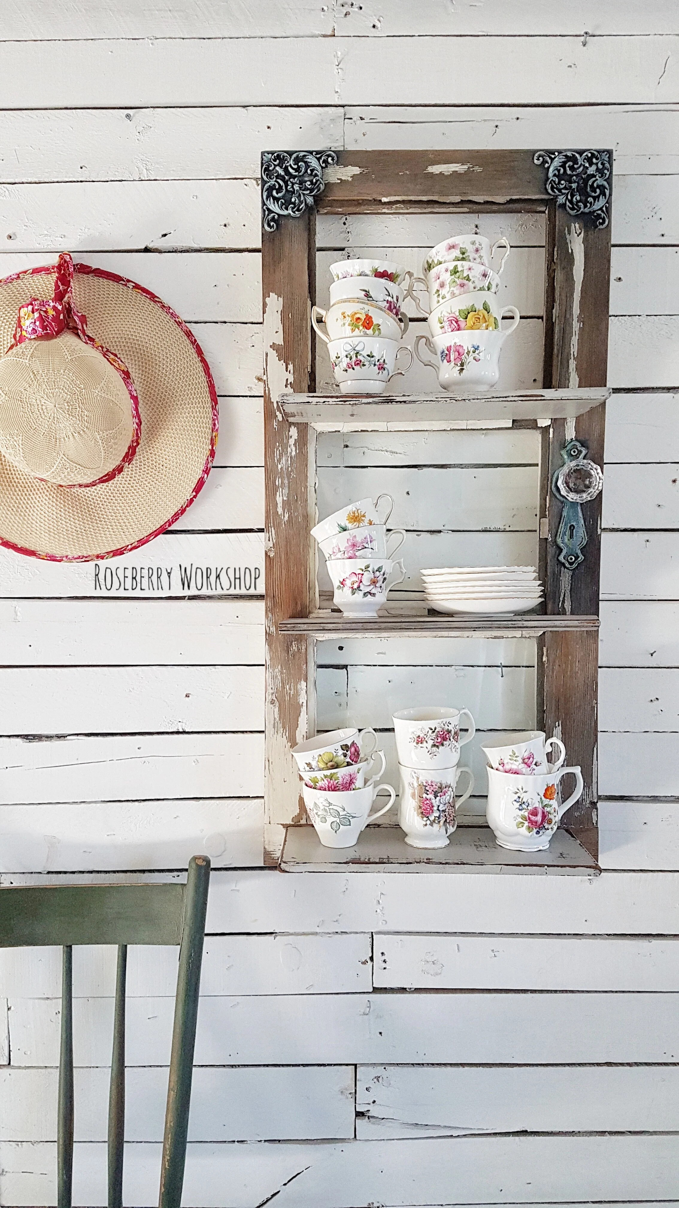 "Summer Window" Wall Shelf