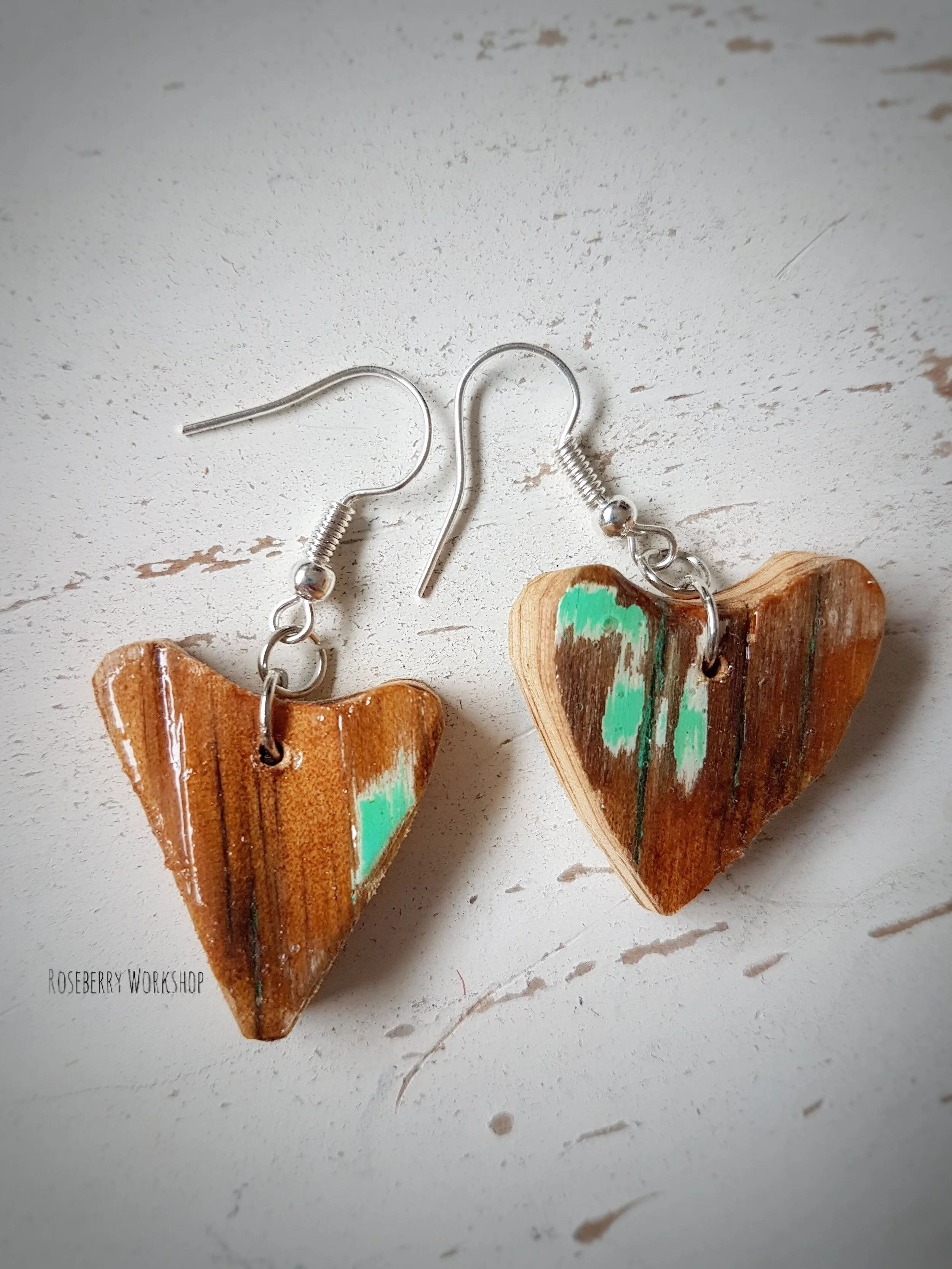 "Hint of Mint" Earrings No. 2