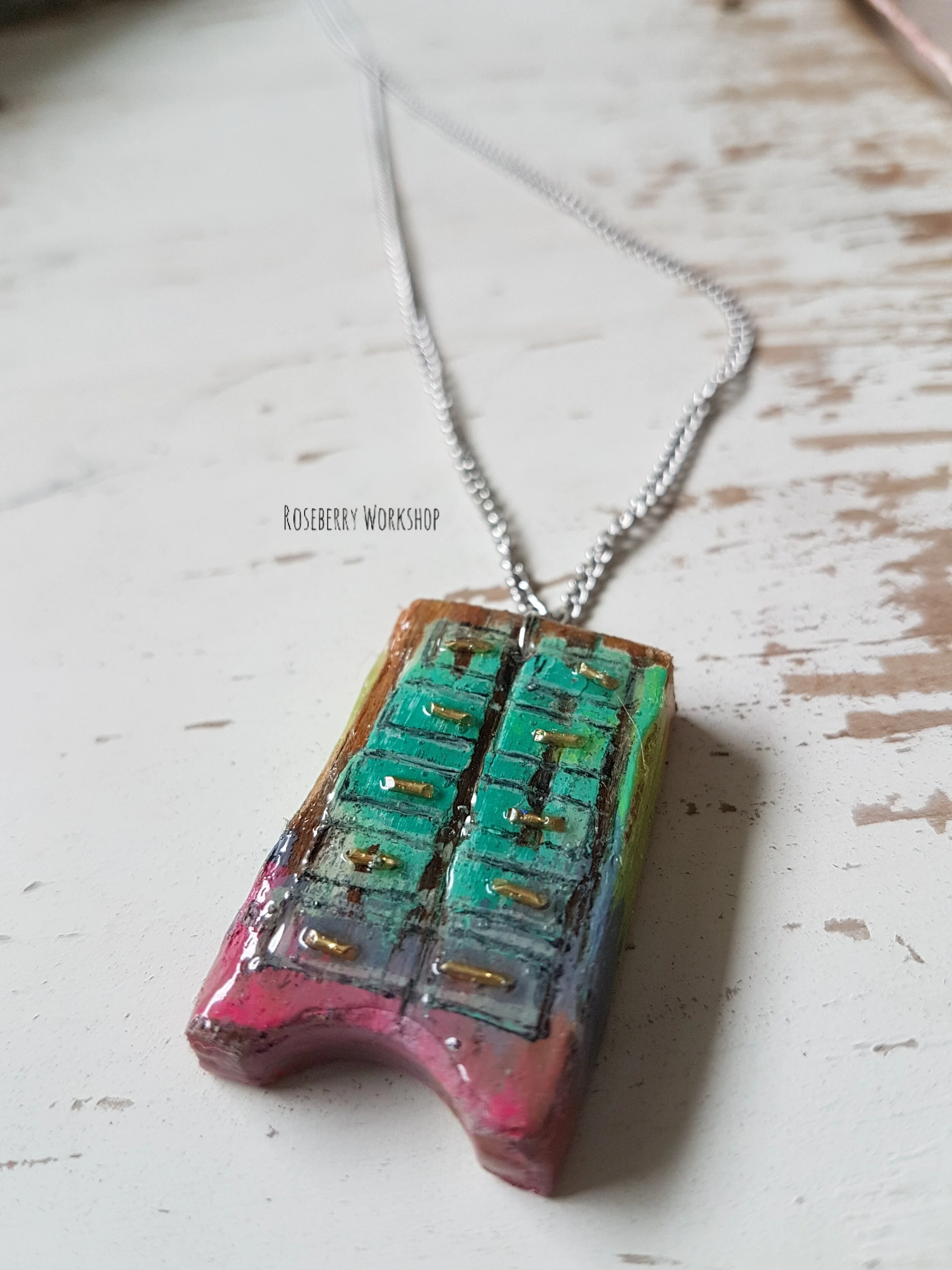 "Sherbet" Highboy Dresser Necklace