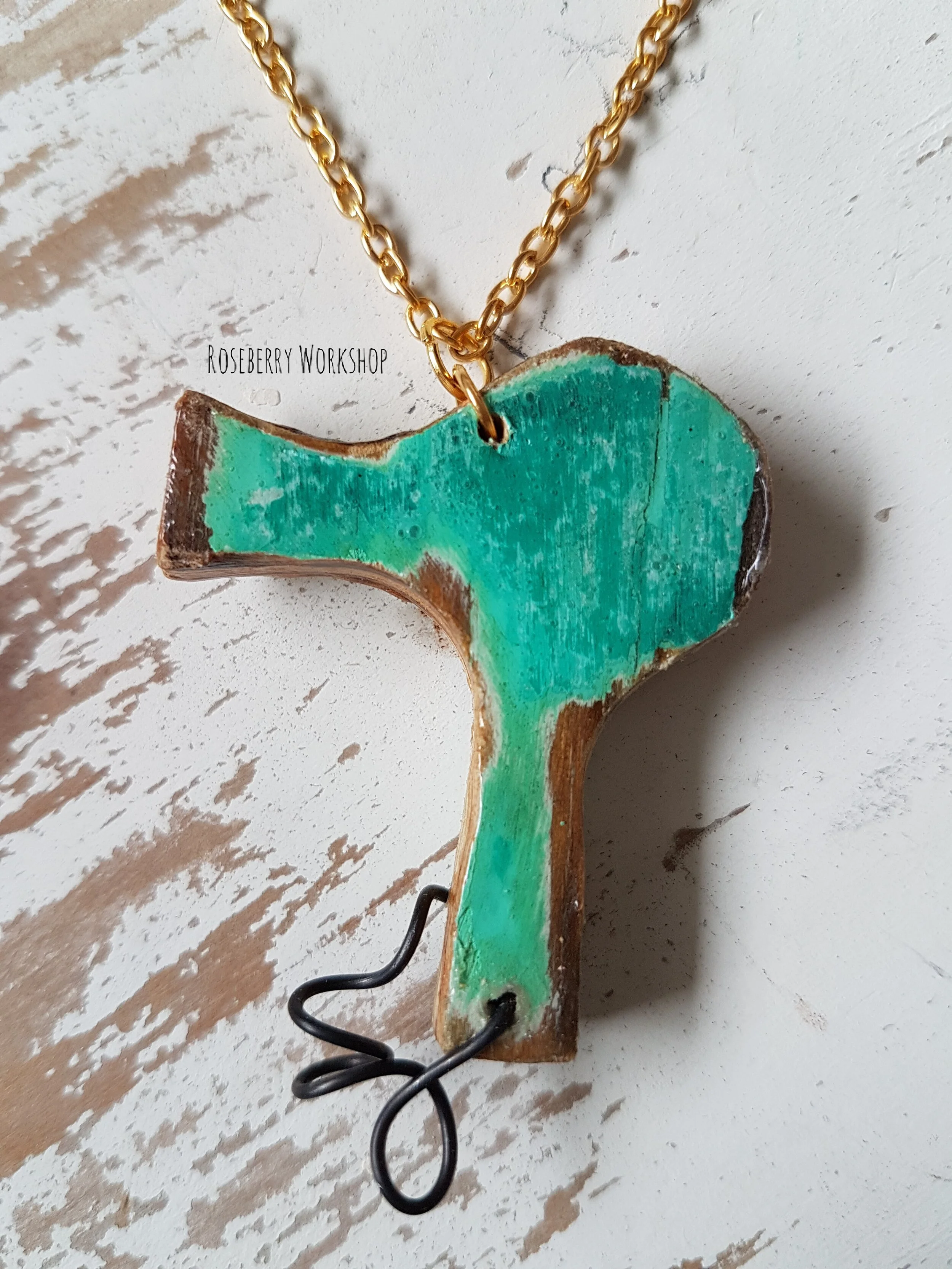 Hair Dryer Necklace