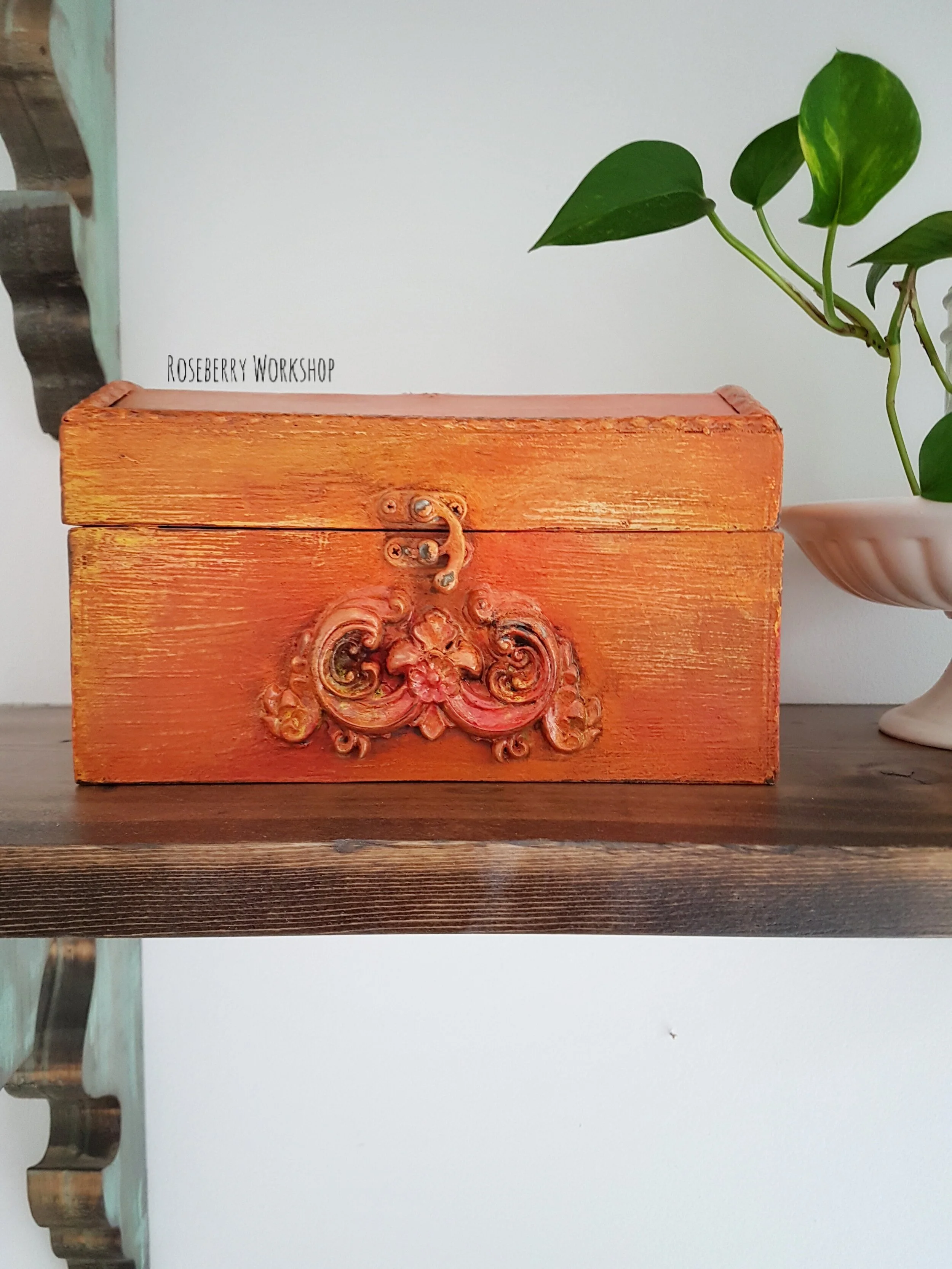 "Little Tangerine" Storage Box