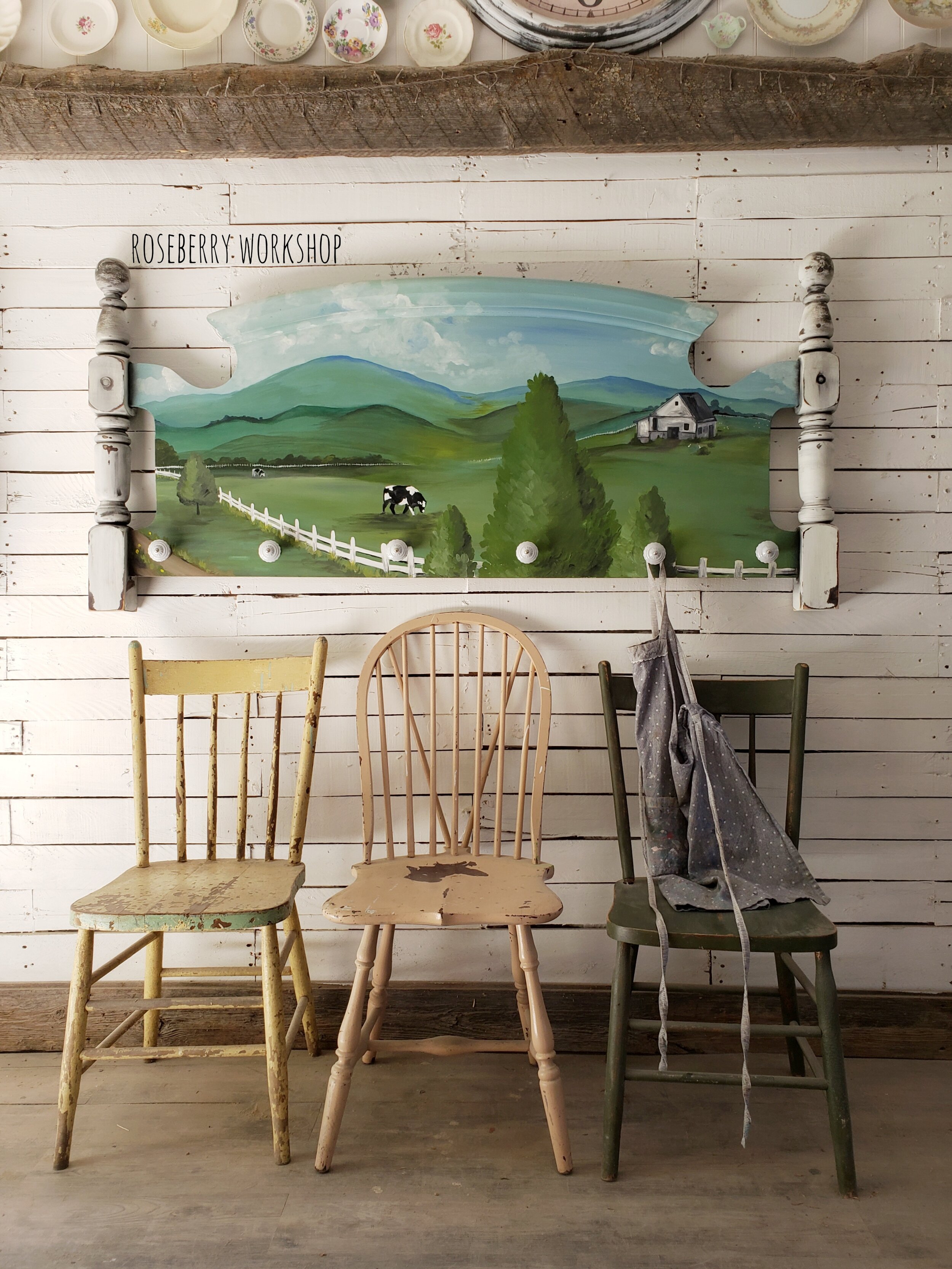 "Lazy Summer Grazing" Coat Rack 