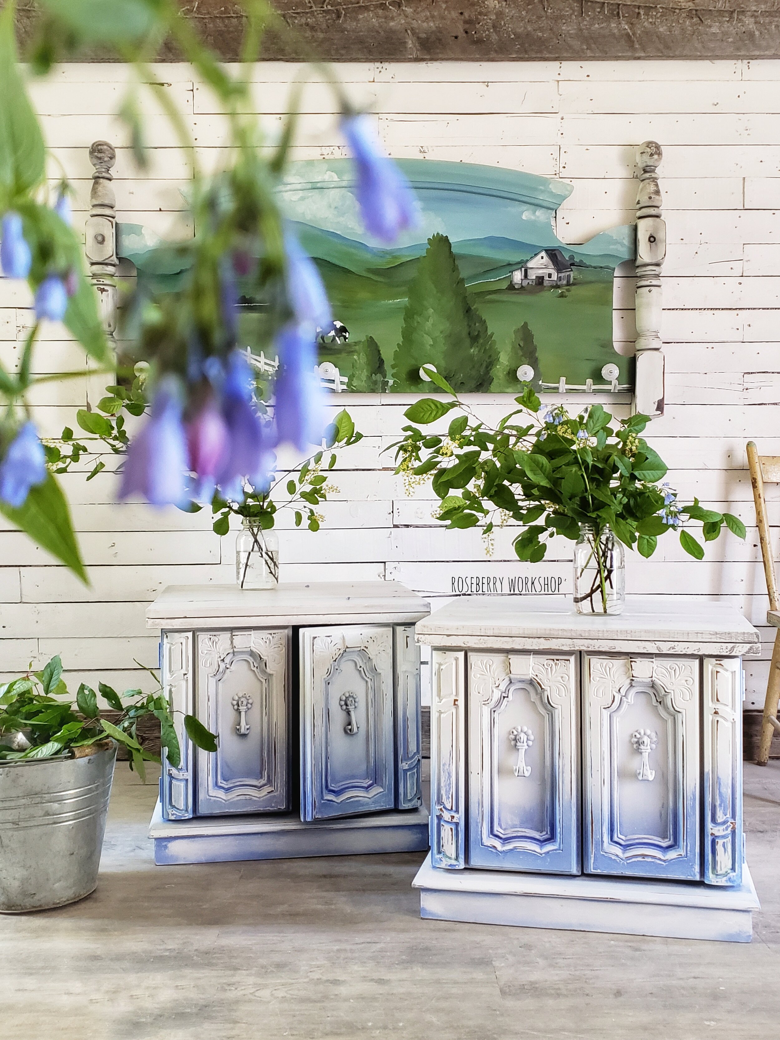 "Bluebell Woods" Nightstand Set