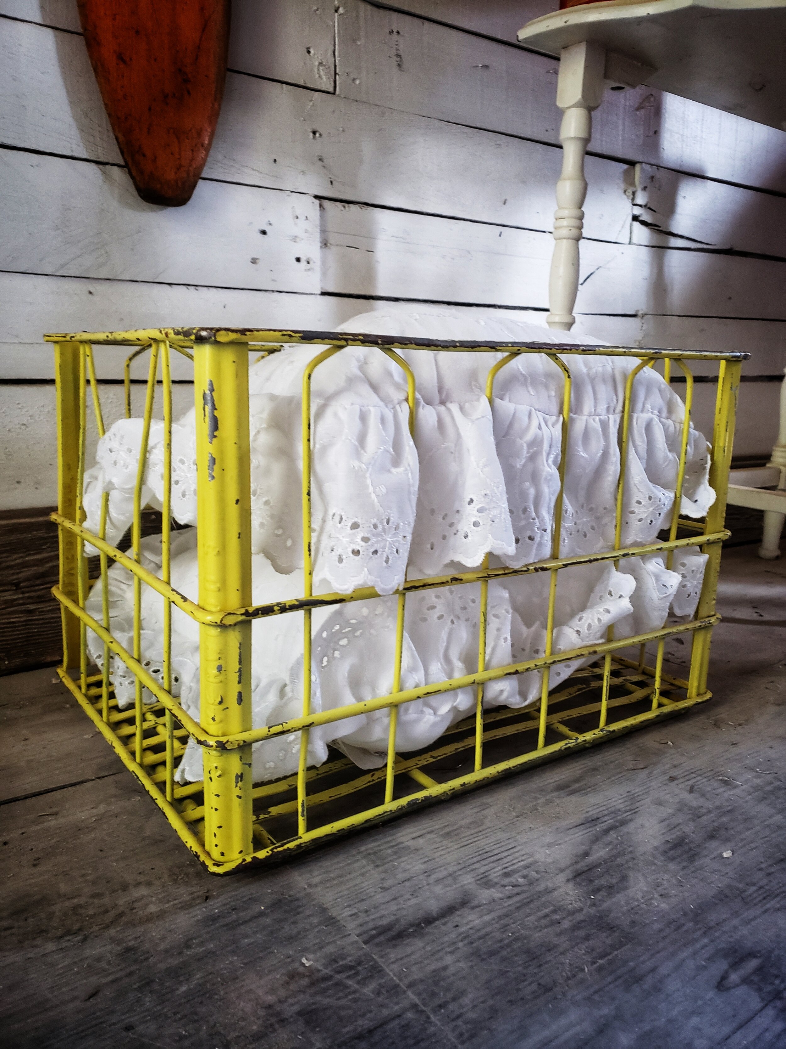  "LEMON" Vintage Metal Crate