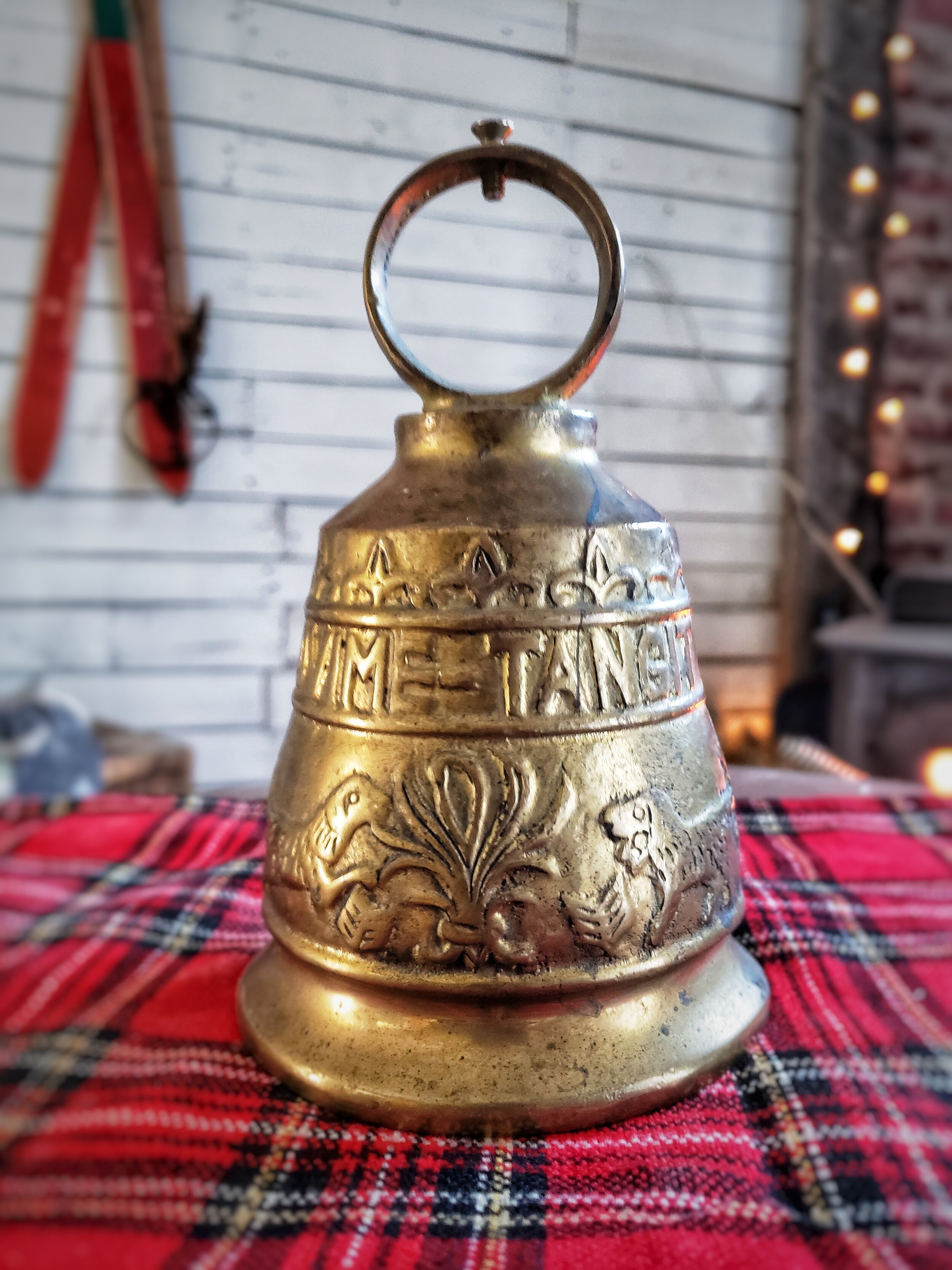 Large Brass Cattle Bell
