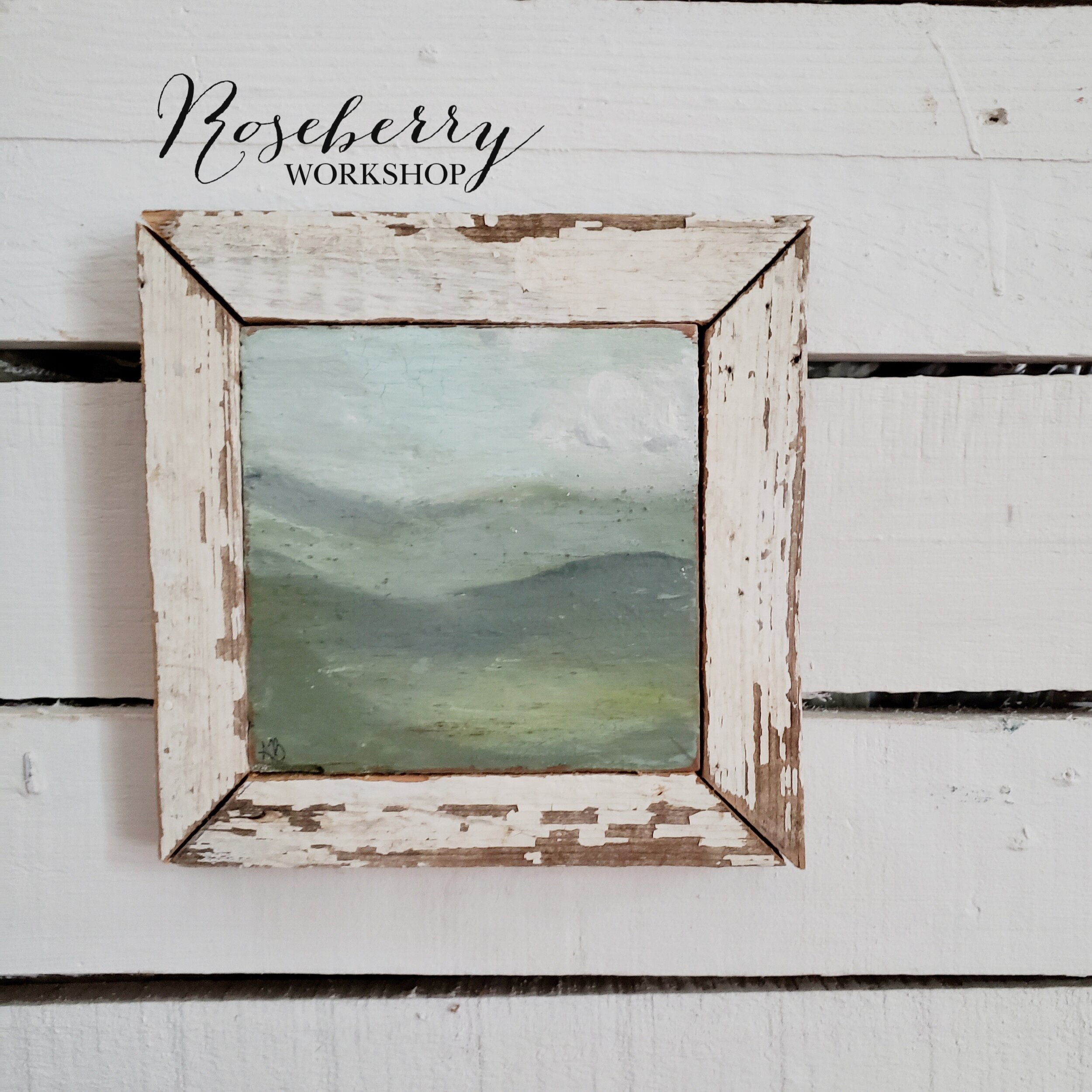 Small Framed Landscape Painting