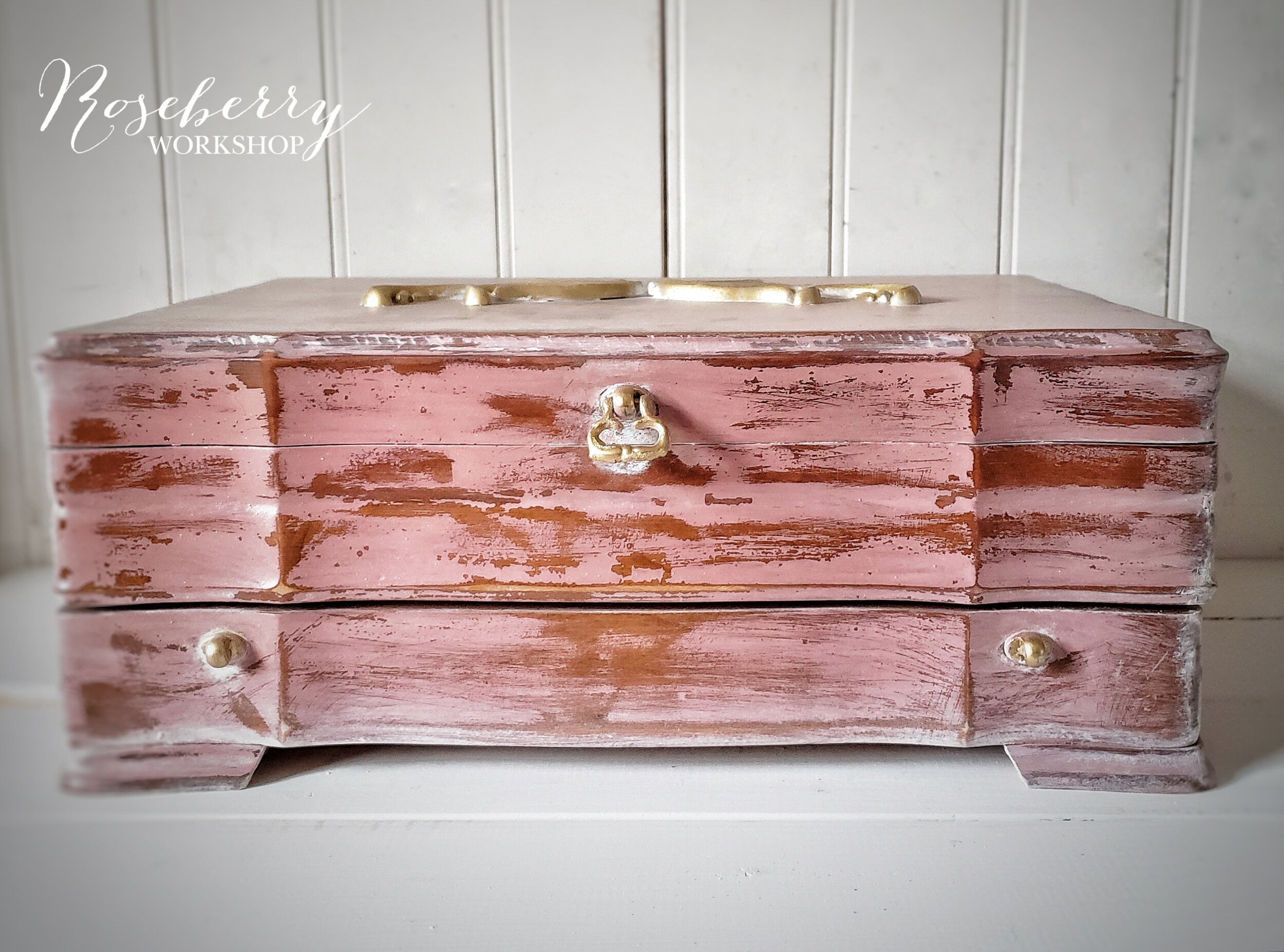 "Pink on Pink" Jewelry Chest
