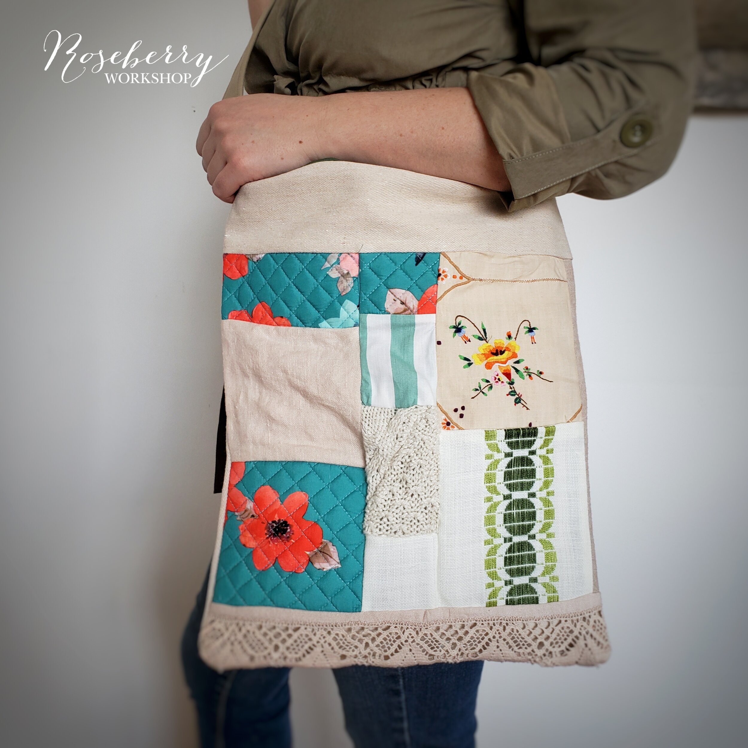 Oat + Poppy Patchworks Crossbody Bag