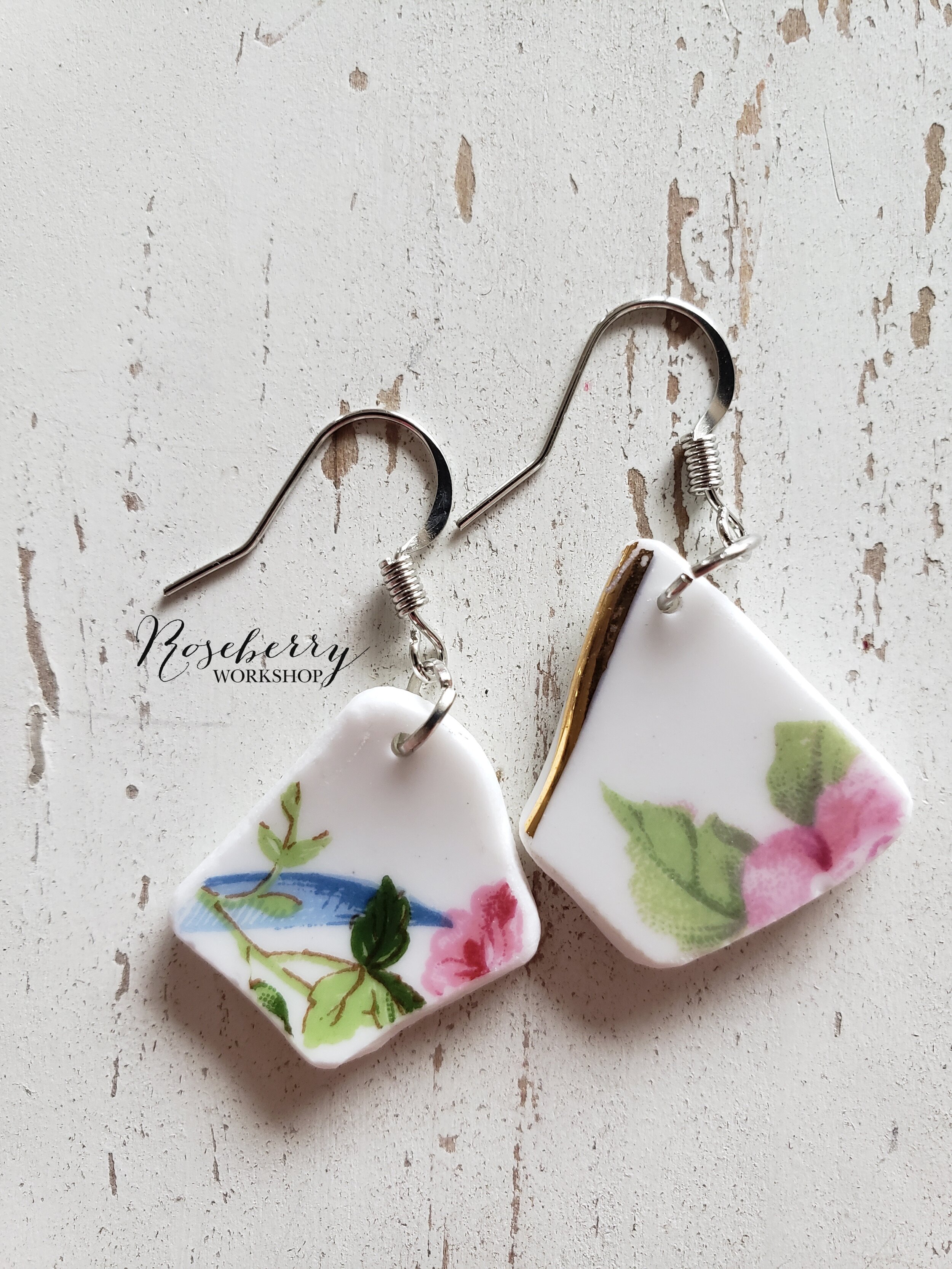 A Bit of Pink Earrings