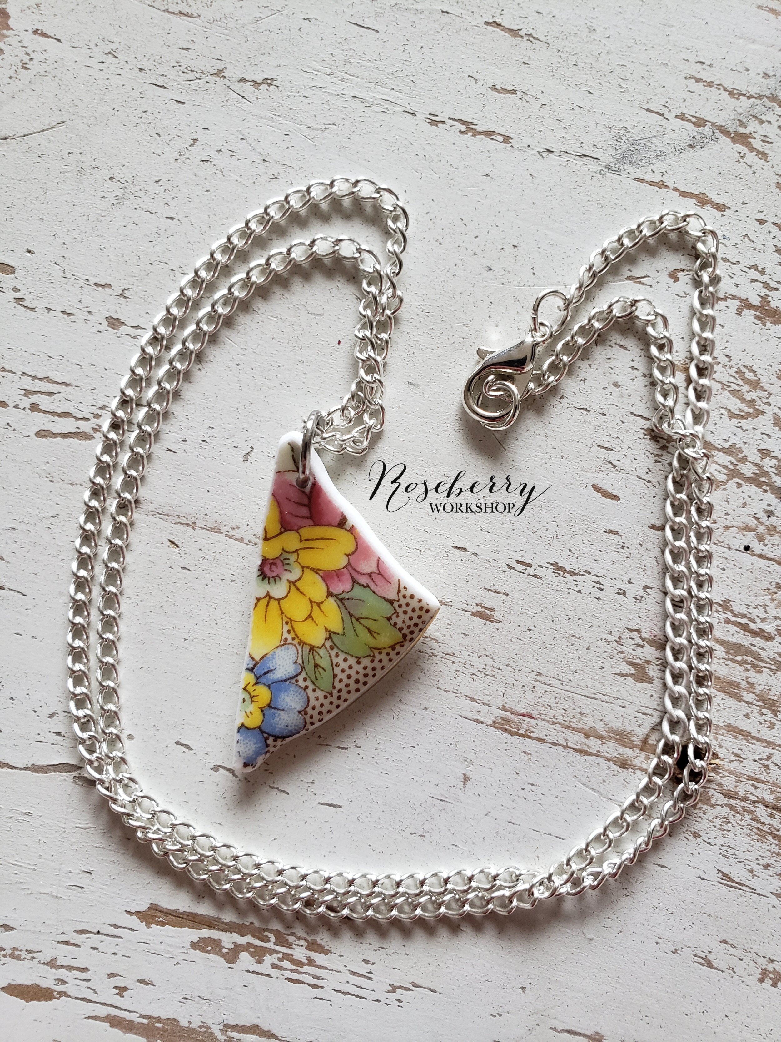 Multicolor Floral Necklace No.1