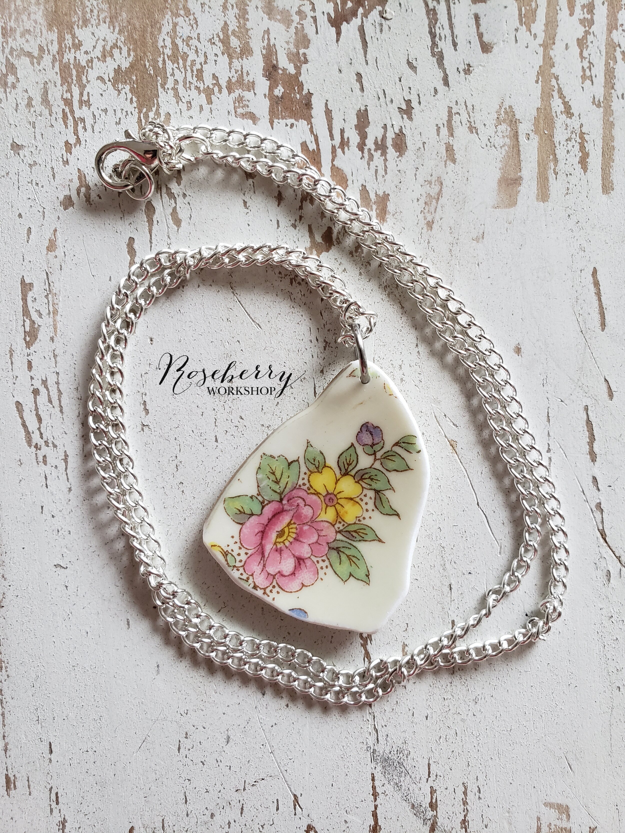 Multicolor Floral Necklace No.2