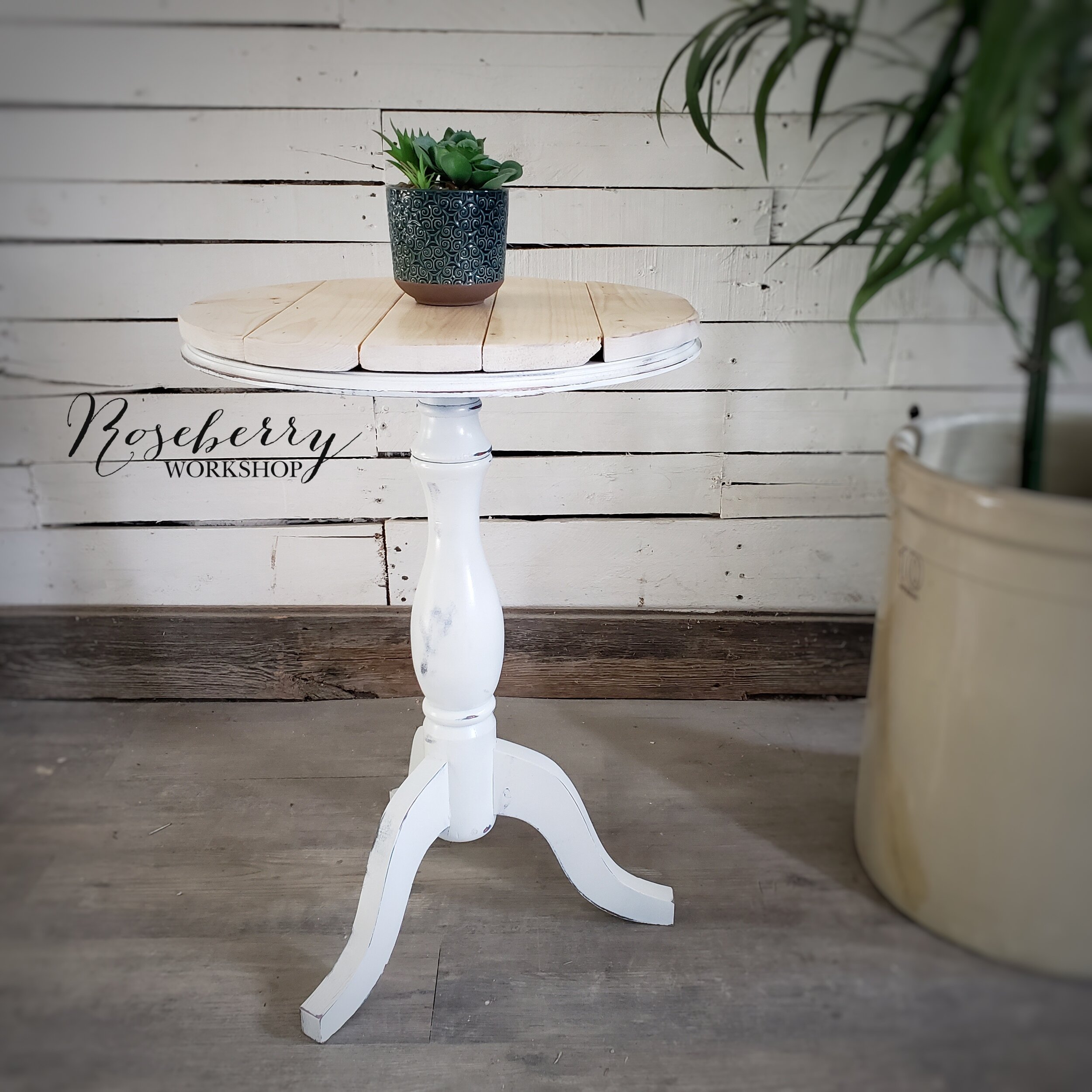 Small Plank Top Table