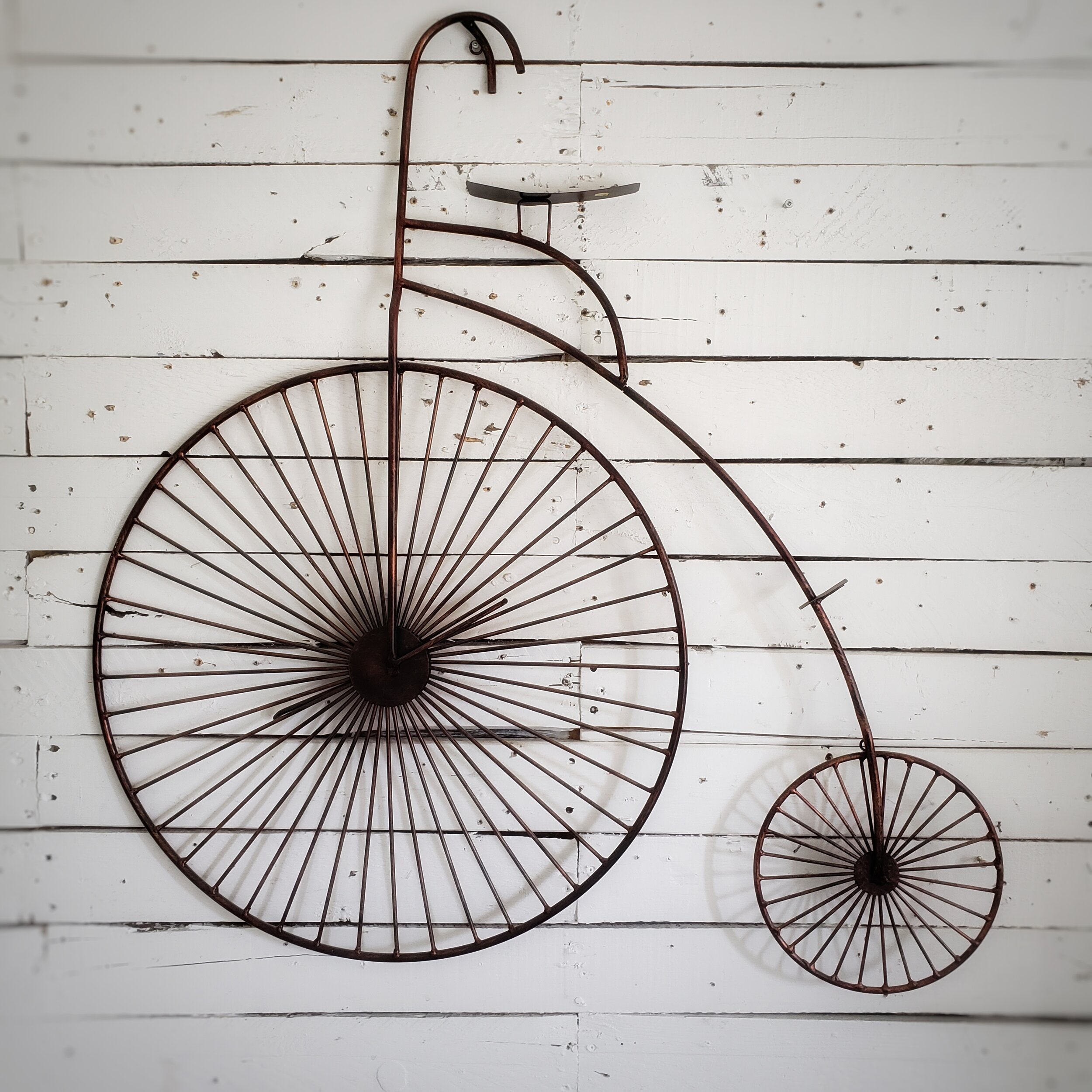 Metal Bike Wall Decor