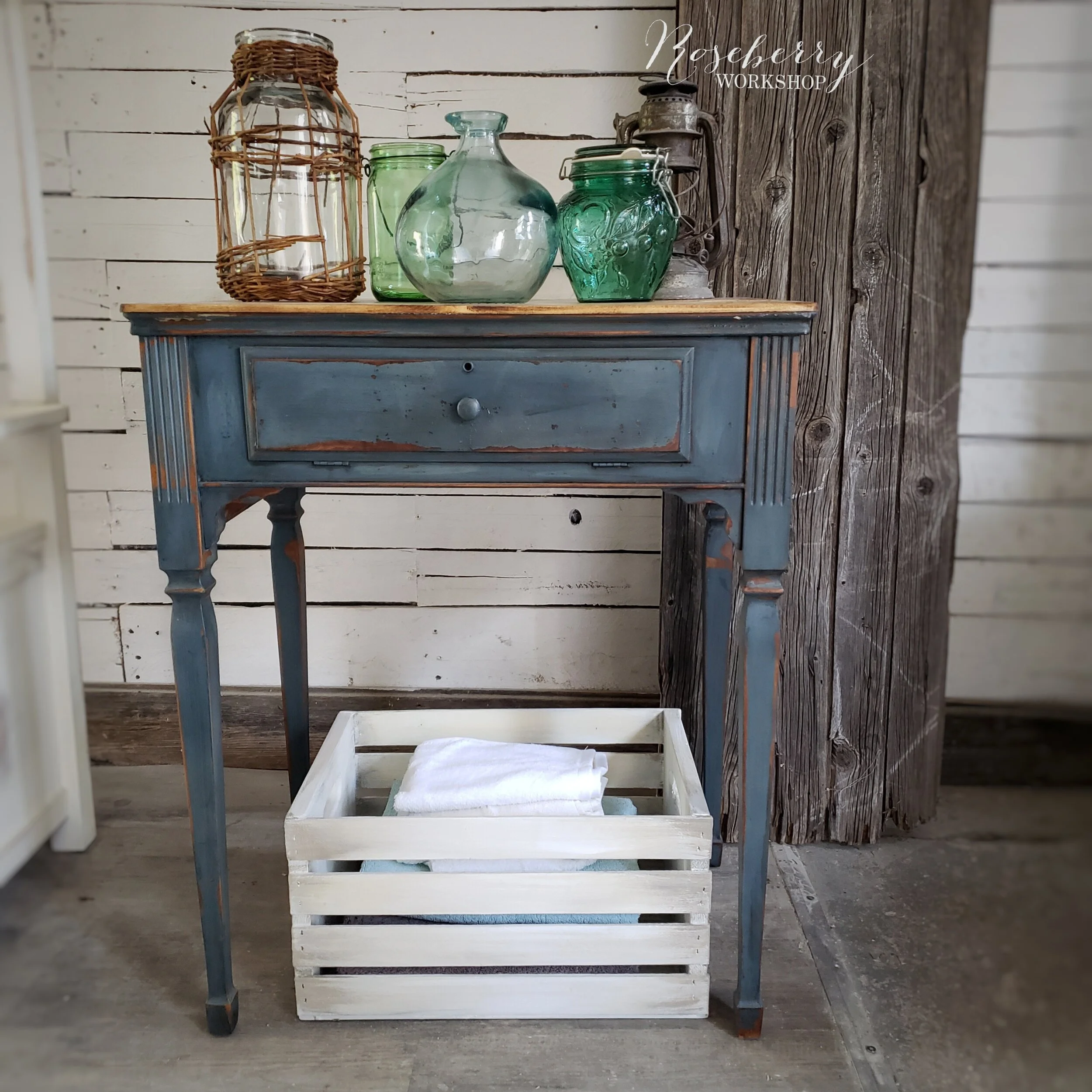 "Seaside Blue" Table