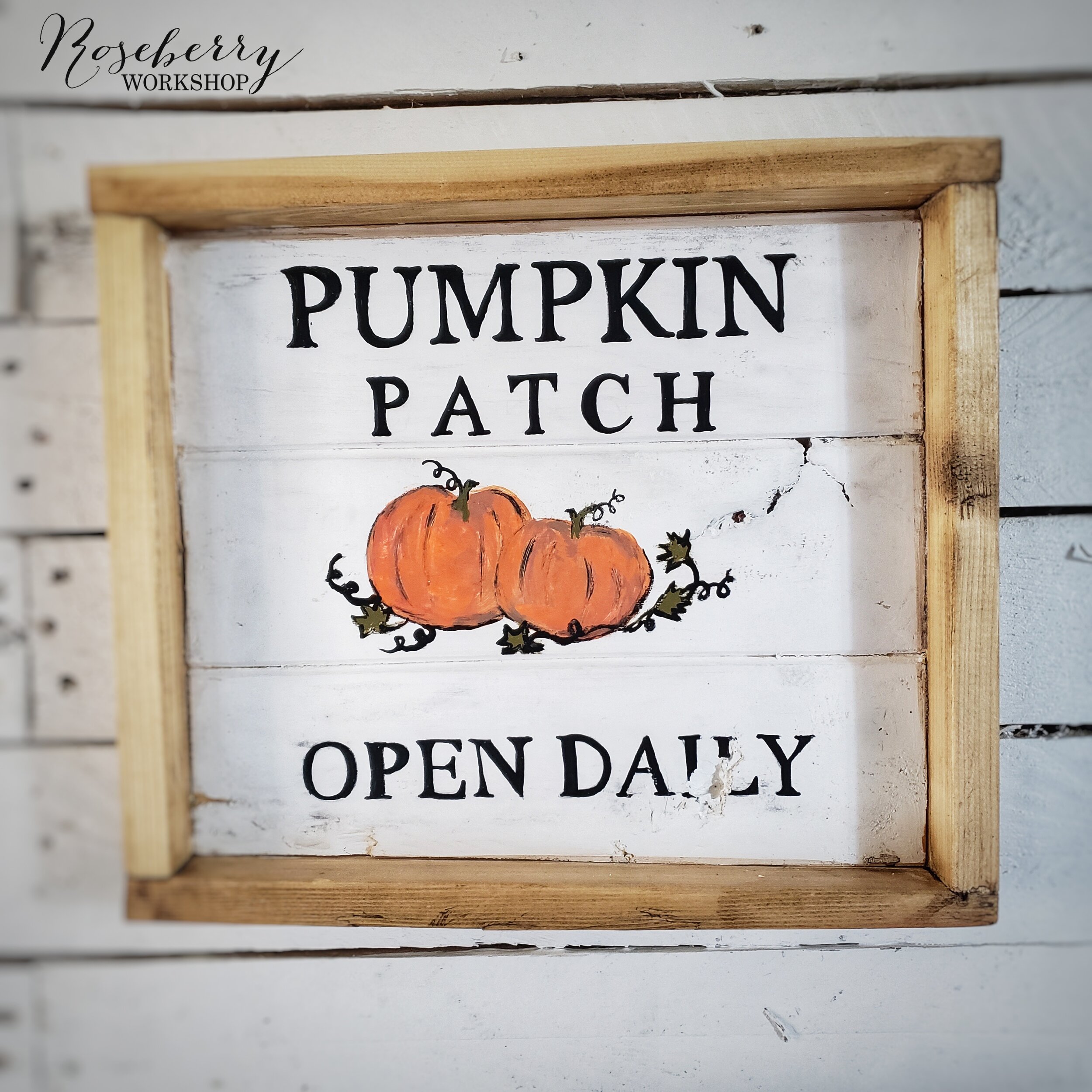 Pumpkin Patch Sign