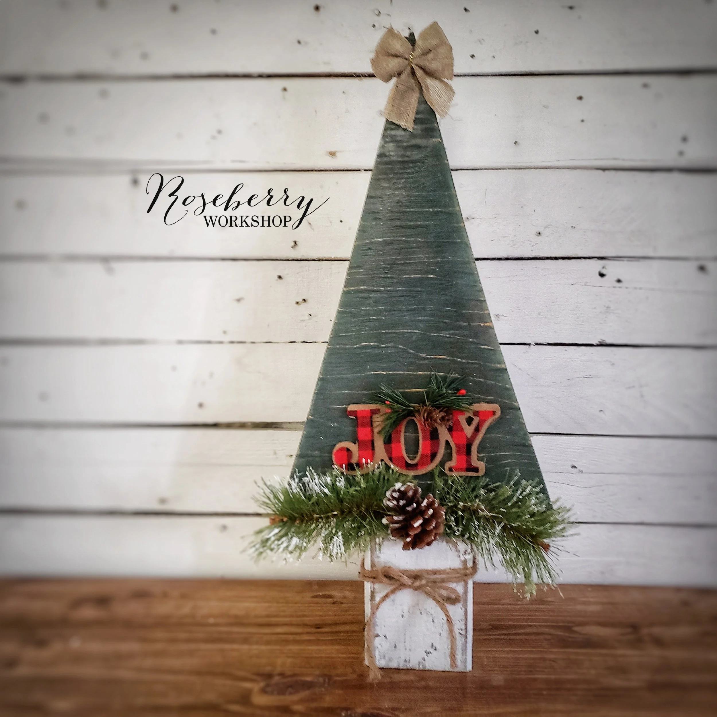 "JOY" Table Top Tree