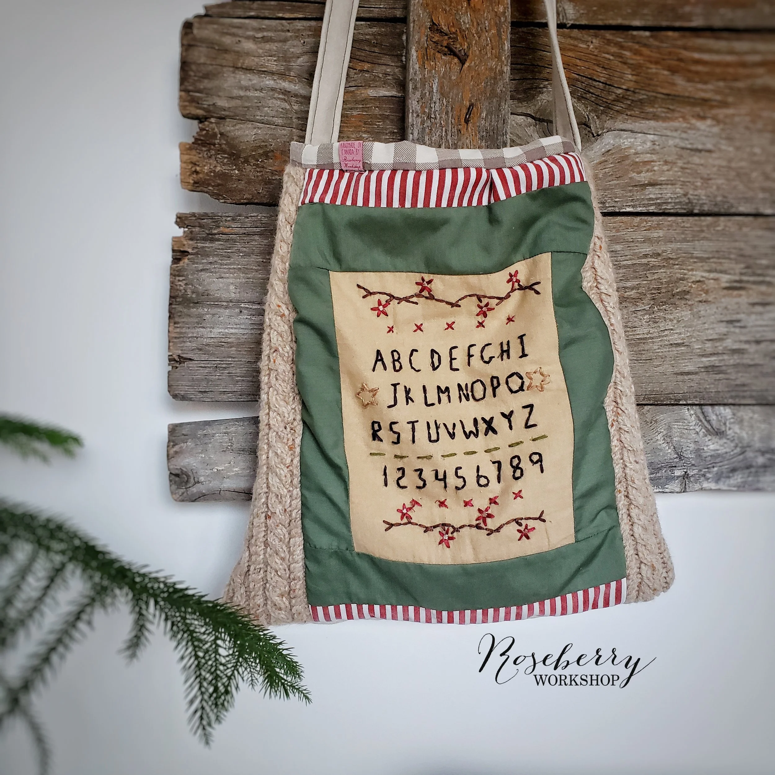 "ABC &amp; 123" Teacher's Crossbody Bag